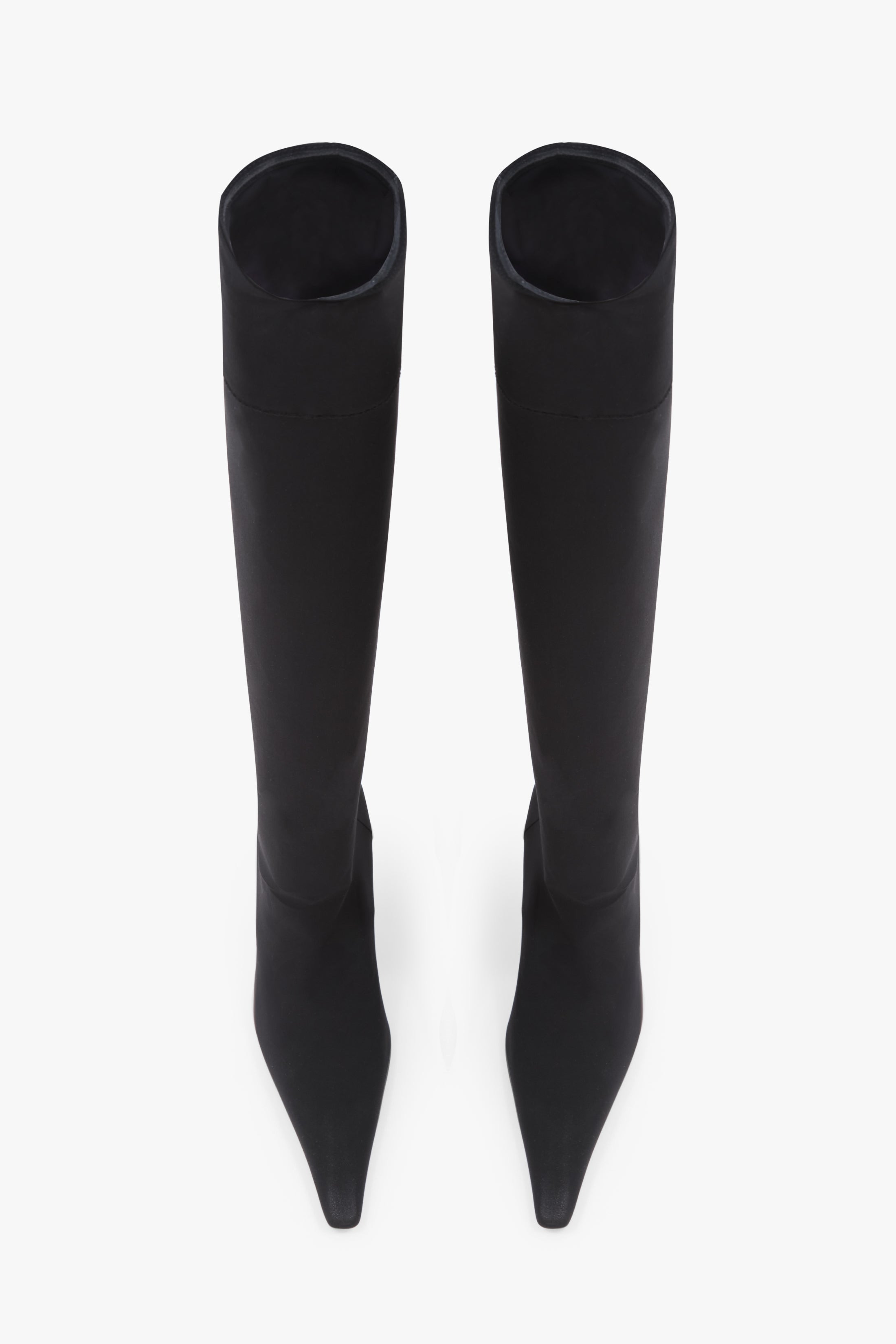 Sloan Stiletto Jersey Boot In Black - 1