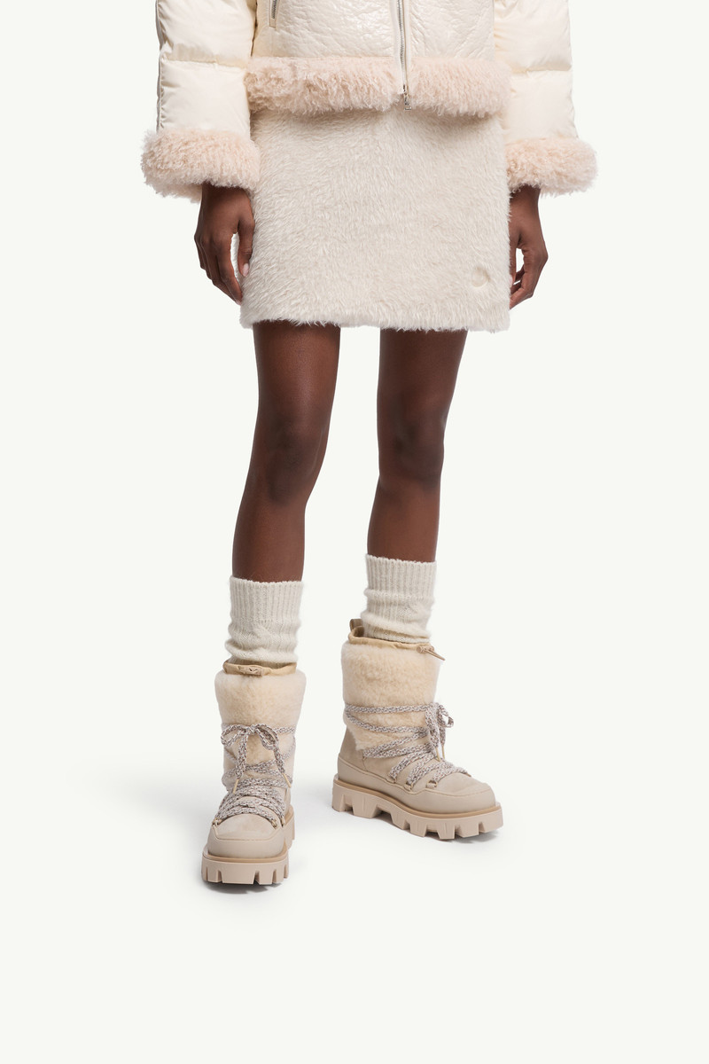 Moncler Peak Après Suede & Shearling Boots outlook