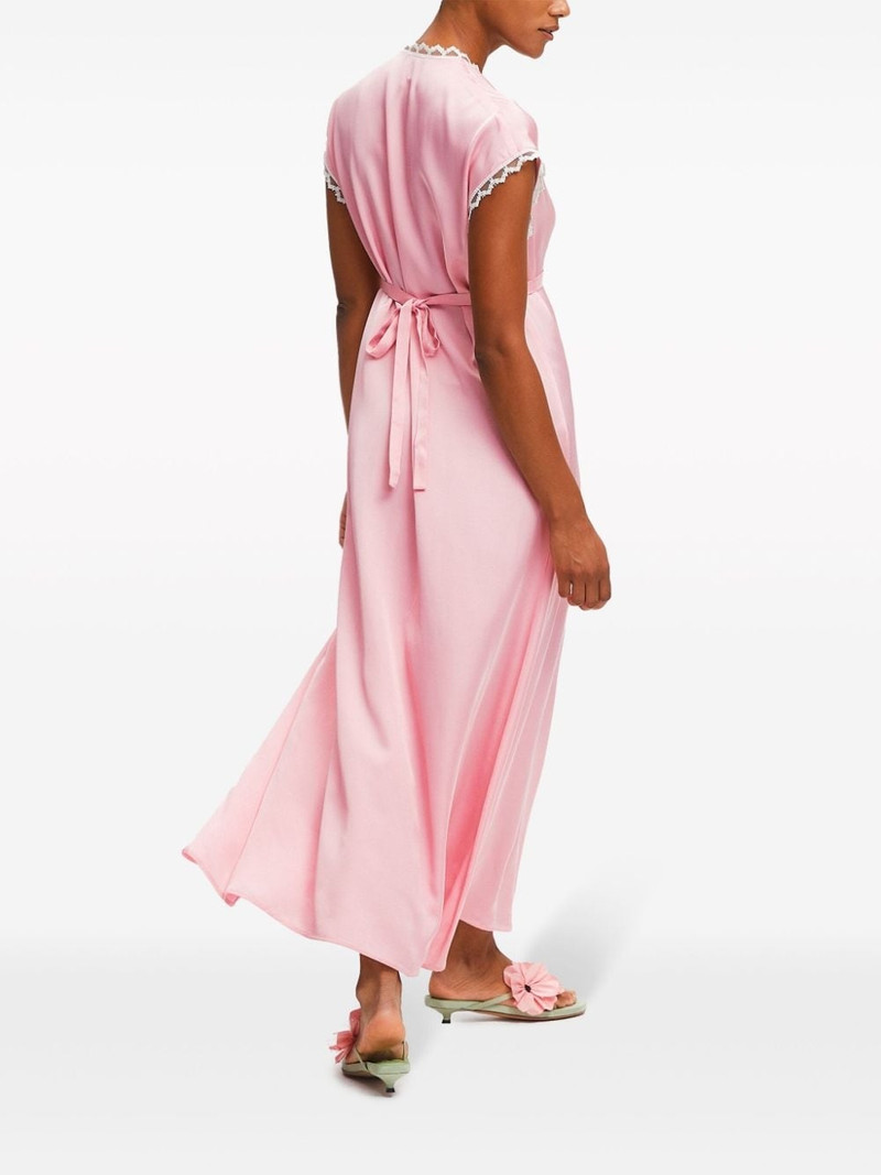 The Genus satin dress 3