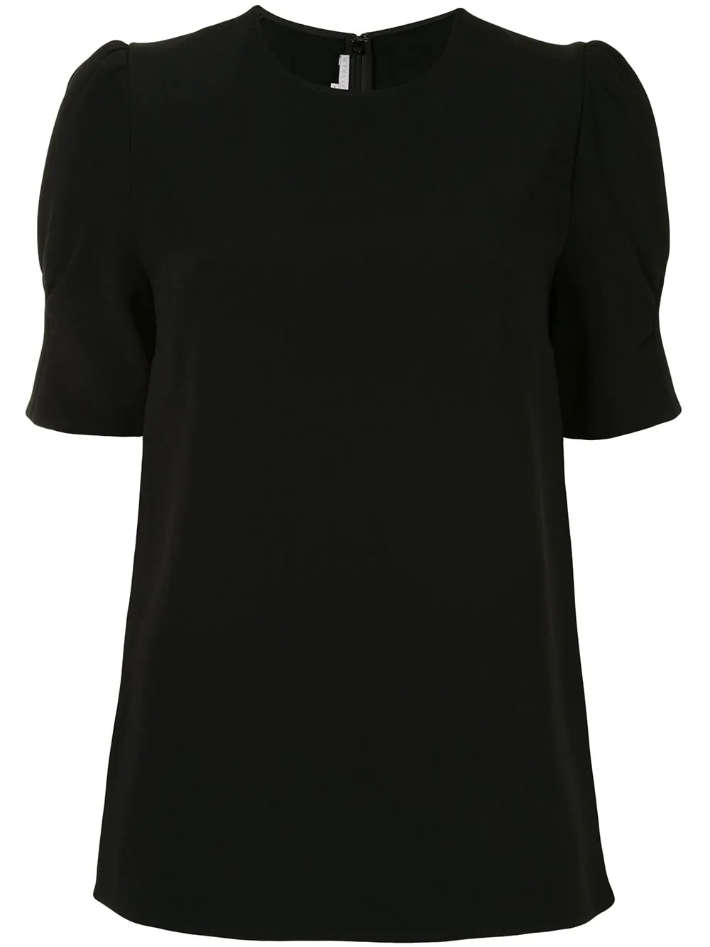 round-neck blouse - 1