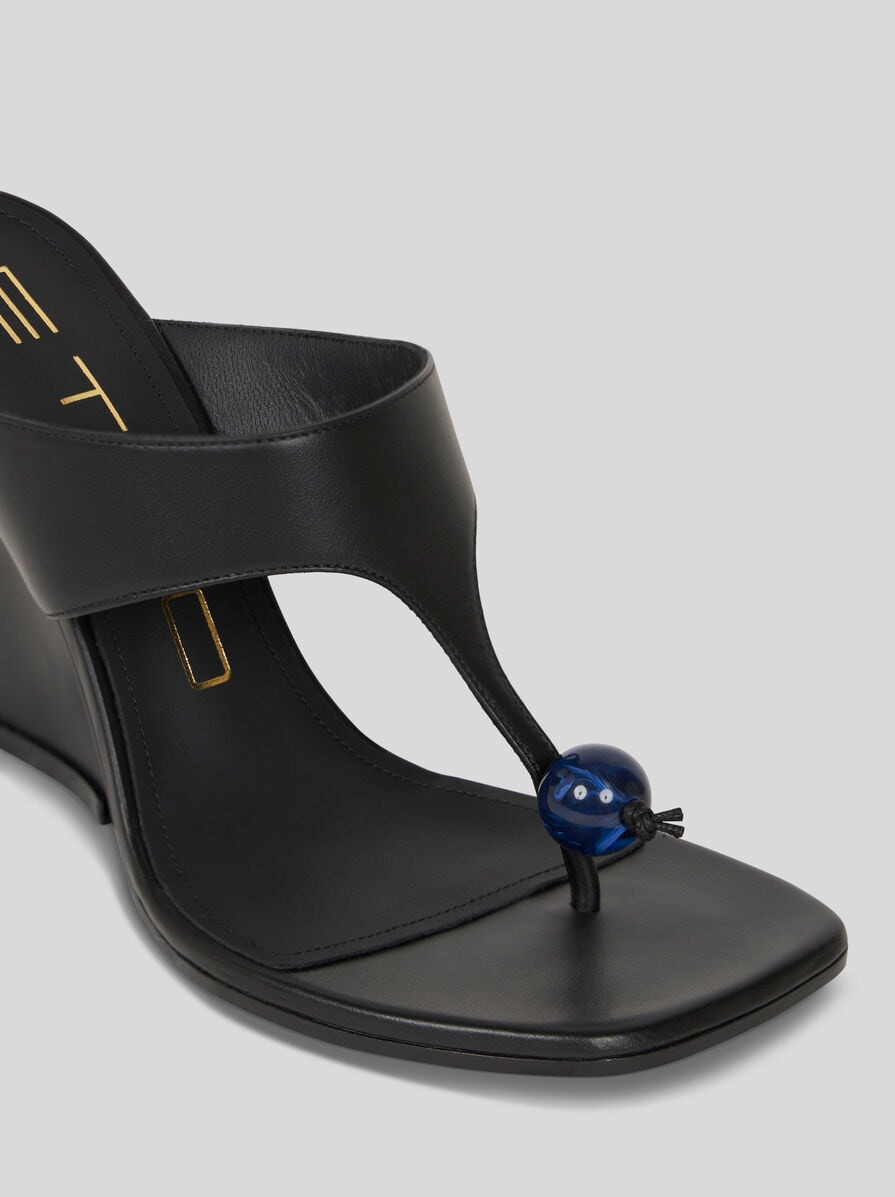 THONG SANDALS WITH WEDGE - 4