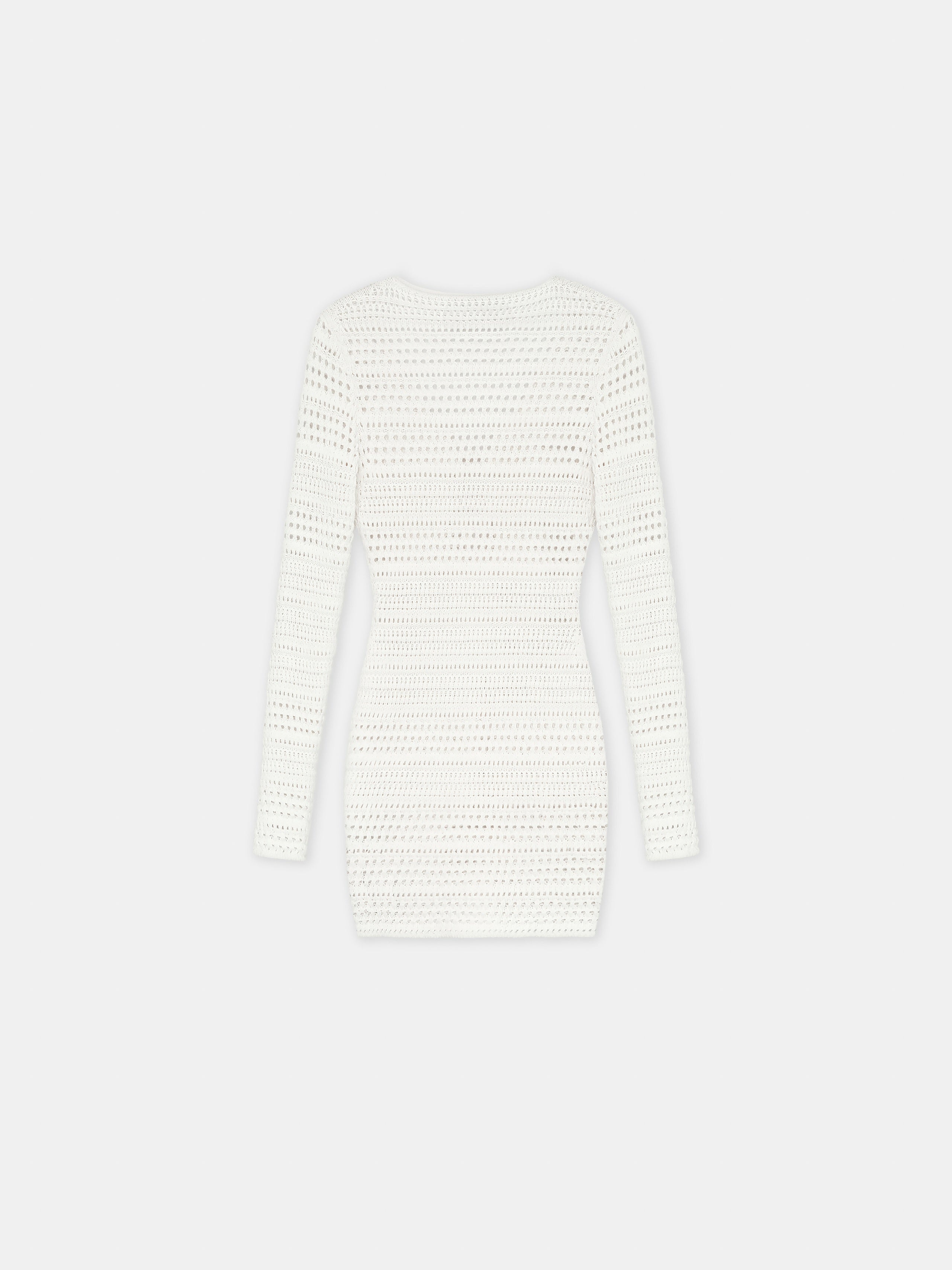 WOMEN'S CROCHET MINI DRESS - 4