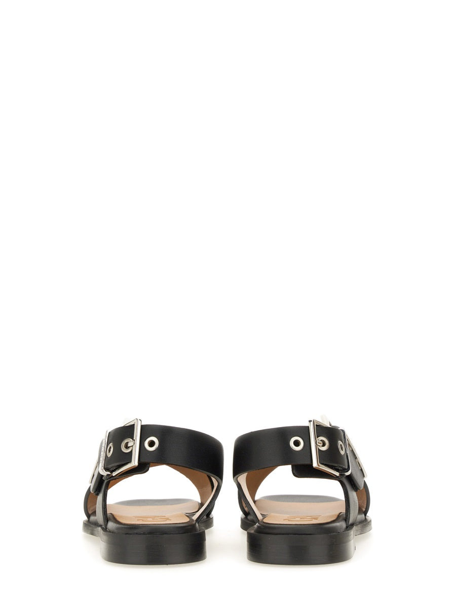 Ganni Women Studded Sandal - 3
