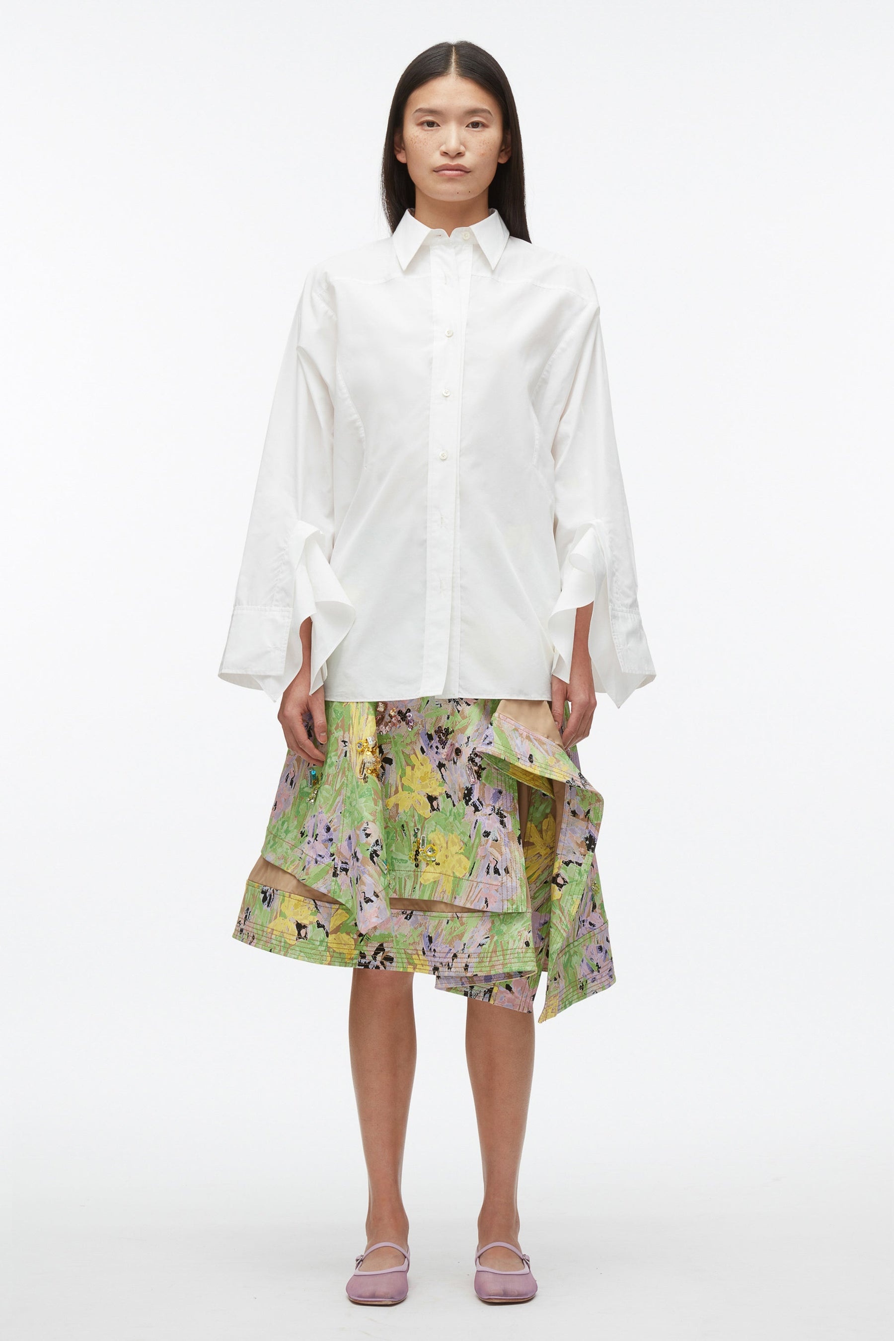 Flowerworks Embroidered Skirt - 2