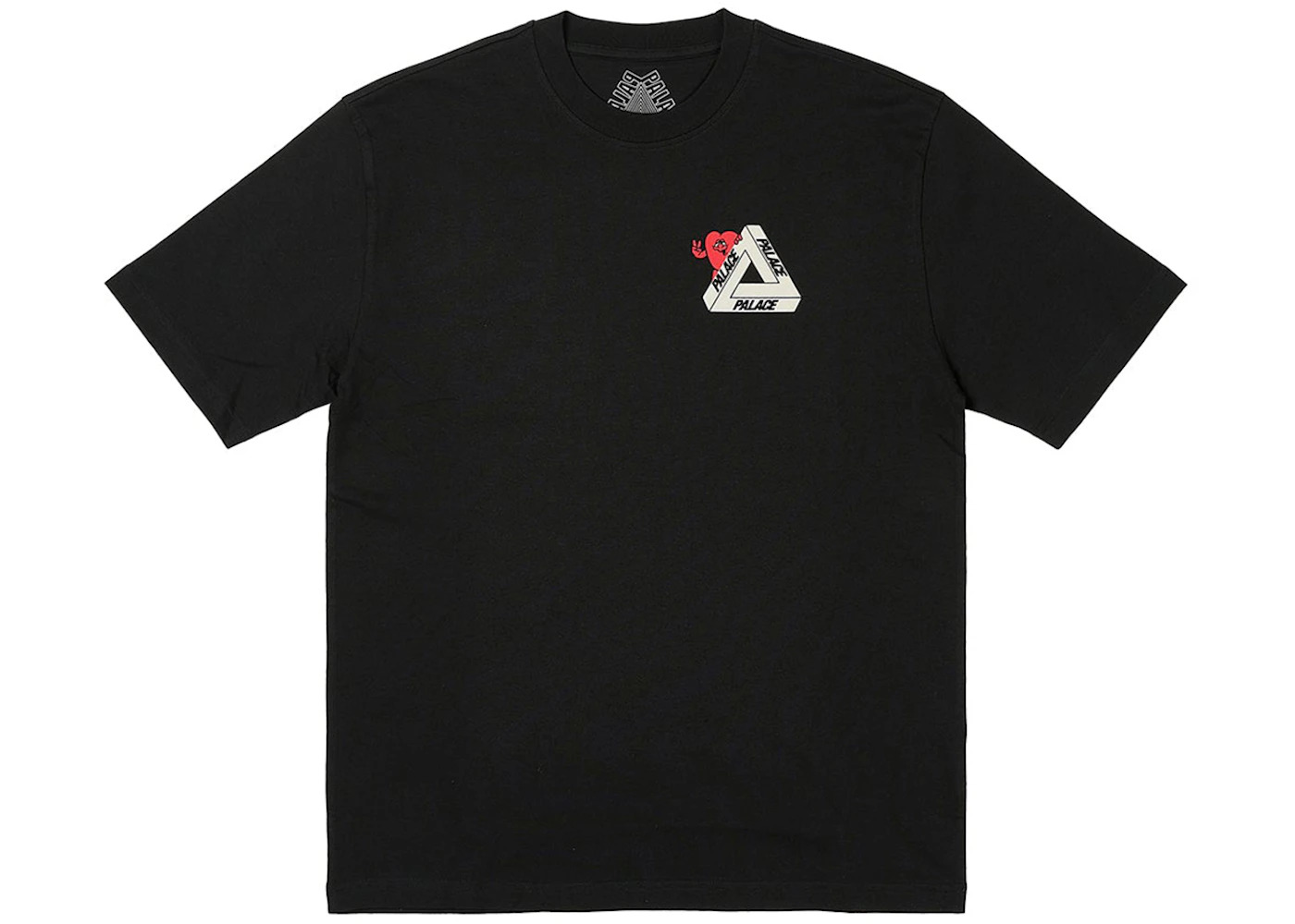 Palace Tri-Hearts T-shirt Black - 3