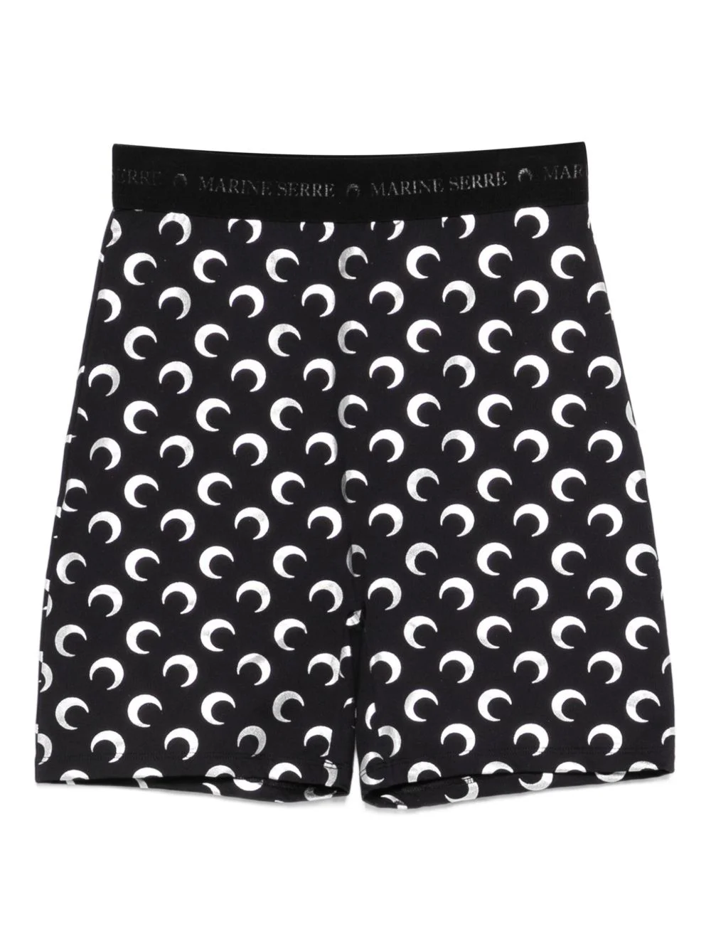 Moon-printed shorts - 1