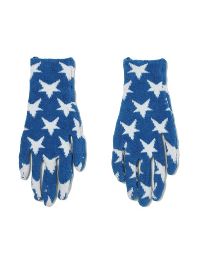 ERL star-patterned knitted gloves outlook
