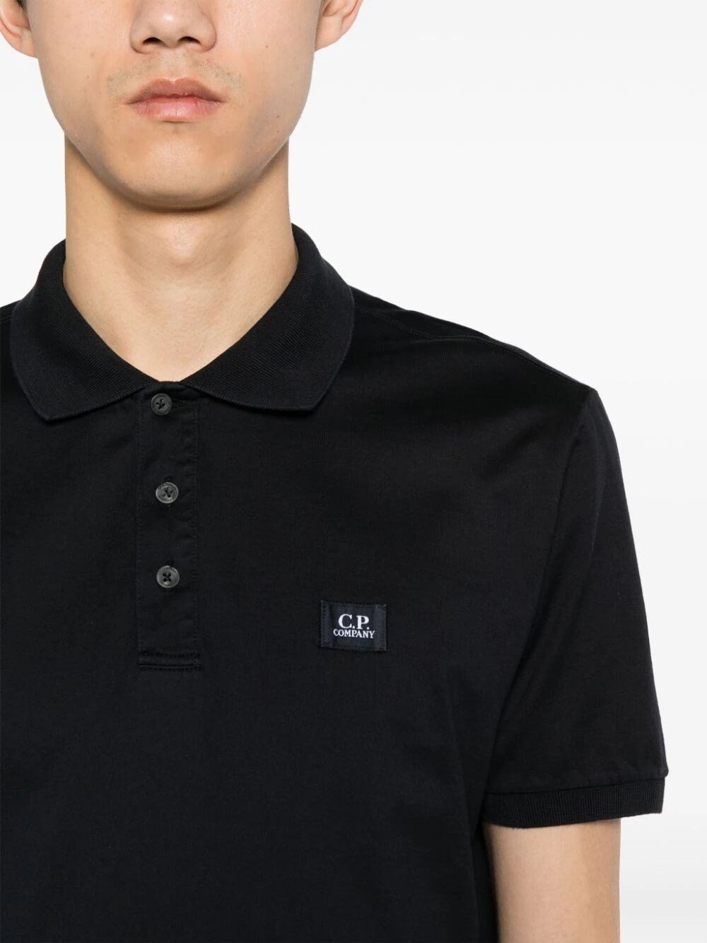 CP COMPANY｜SHORT-SLEEVED PIQUE/COLLAR (70/2 Mercerized C.P. Company `70/2 Mercerized` Polo Shirt | spinnaker