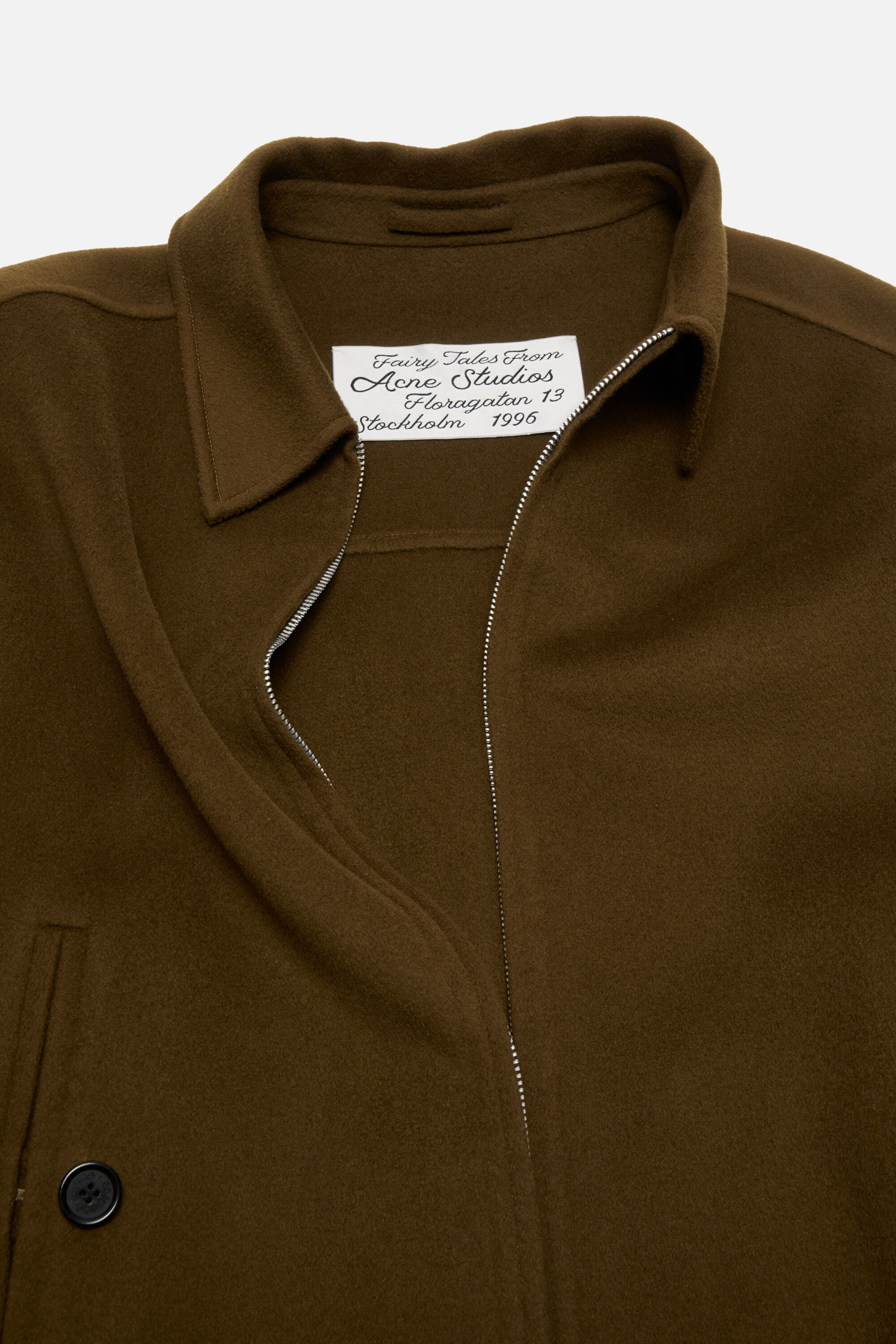 Cashmere jacket - Olive green - 5