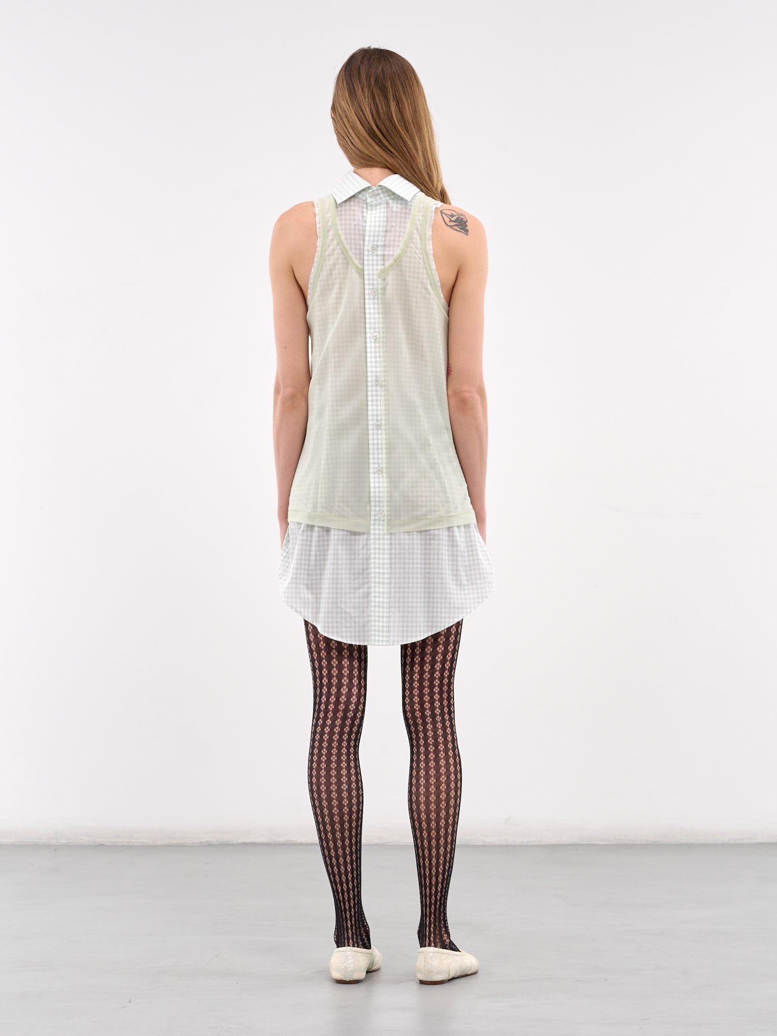Back To Front Check Shirt - 9