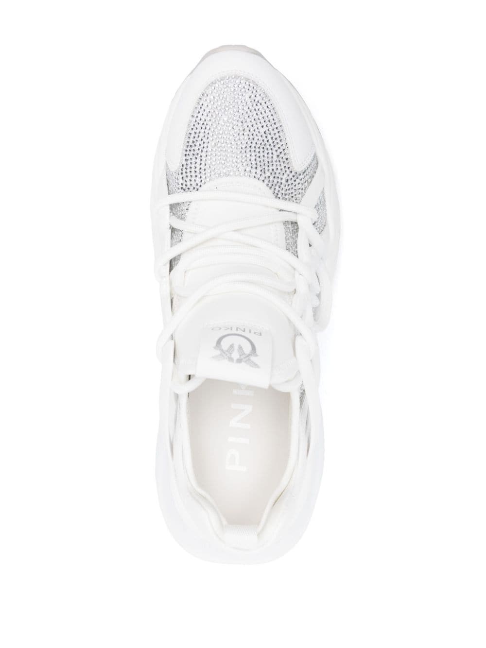 Love Birds-embellished sneakers - 4