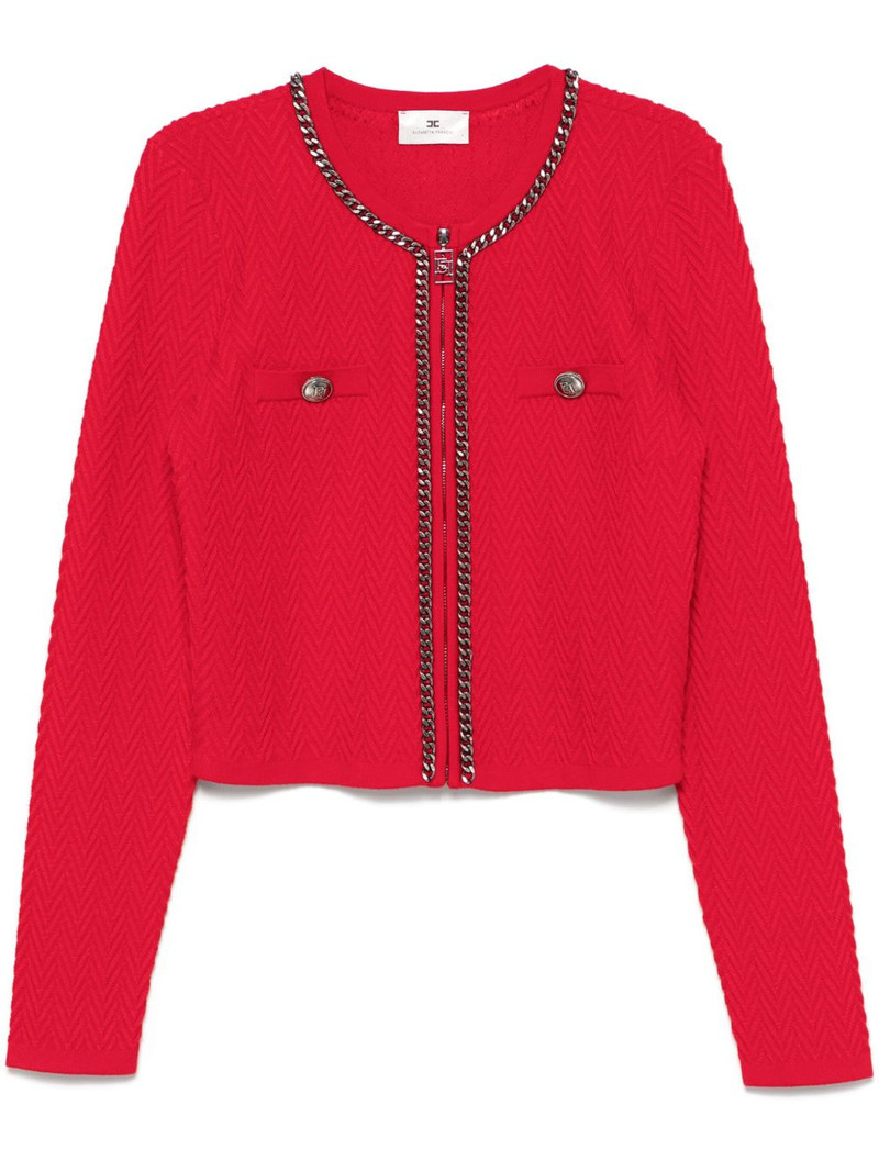 herringbone-stitch cardigan 1