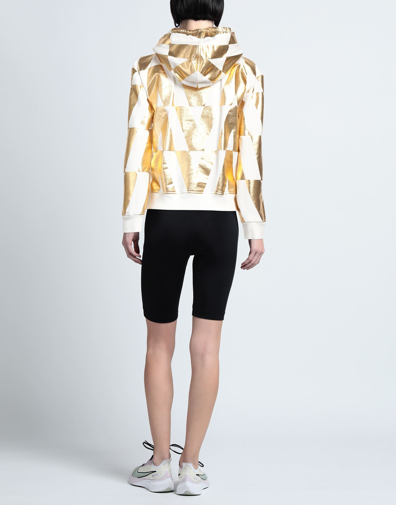 Gold Women's Hooded Sweatshirt - 3