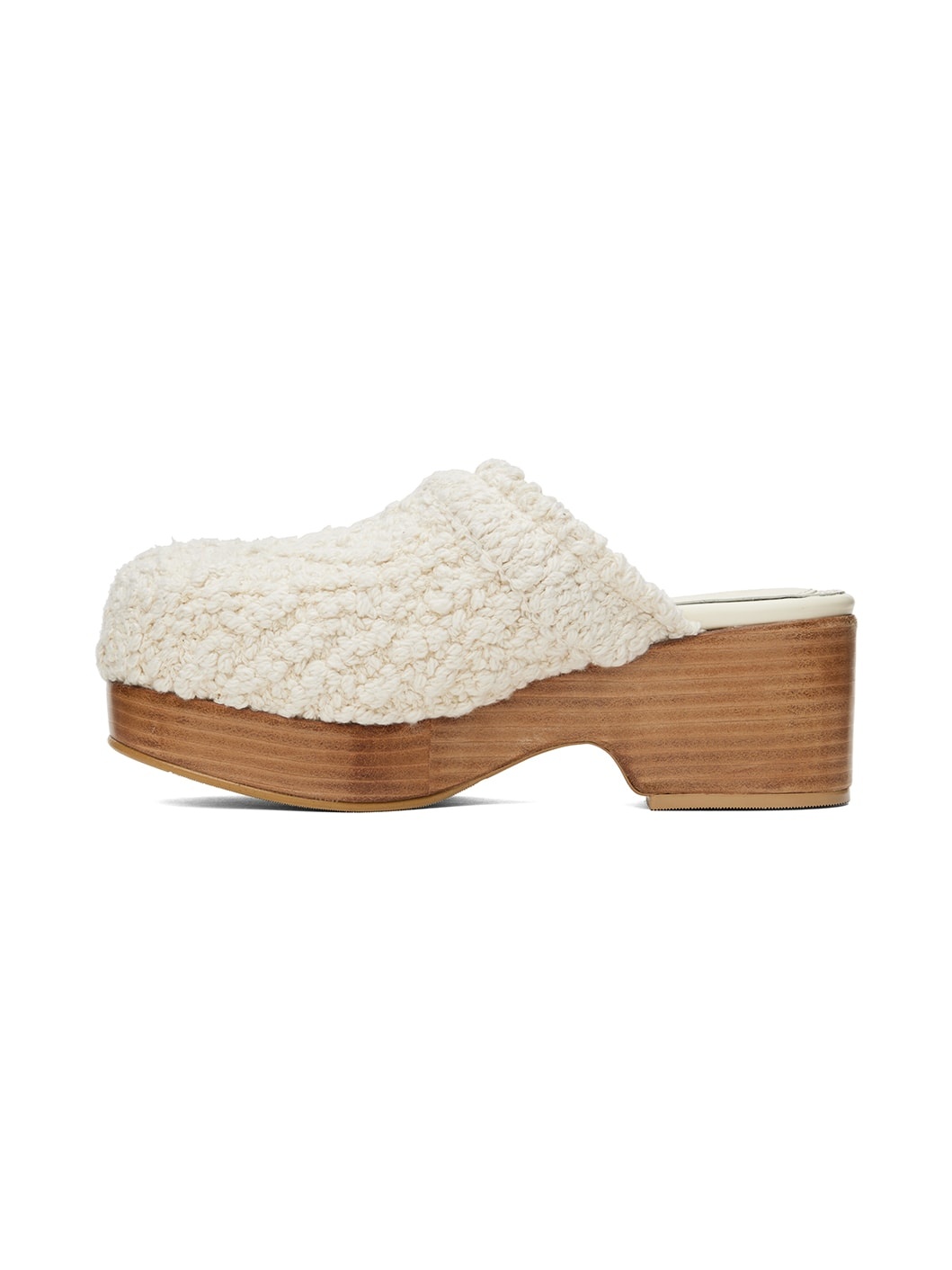 Off-White Bohemian Clogs - 3