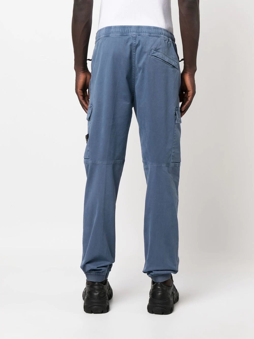 Compass-patch cargo trousers - 4