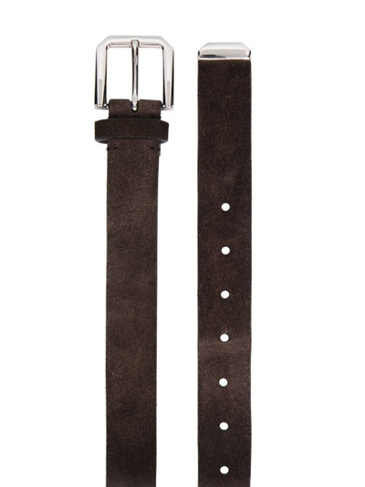 Brunello Cucinelli buckle-fastened leather belt outlook