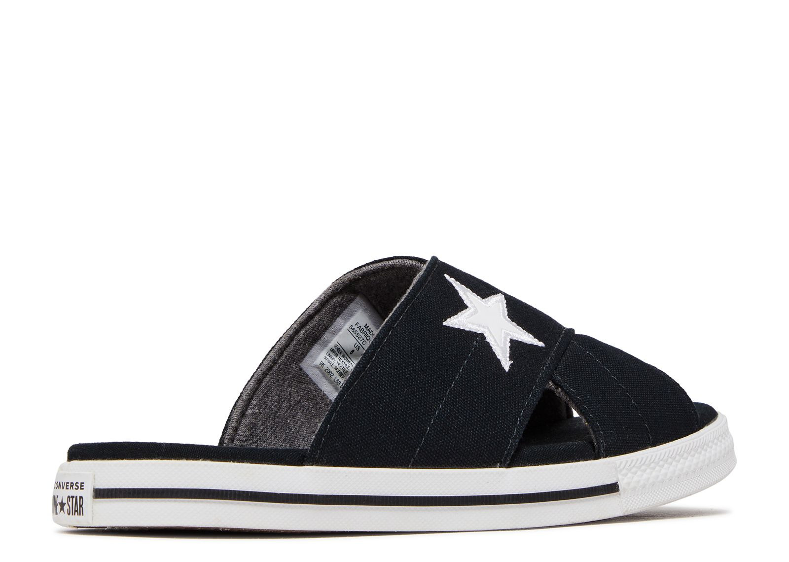WMNS ONE STAR SLIDE 'BLACK' - 3
