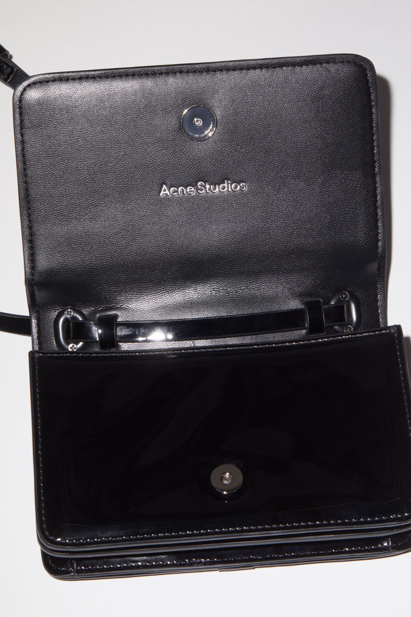 Mini crossbody Face bag - Black 6