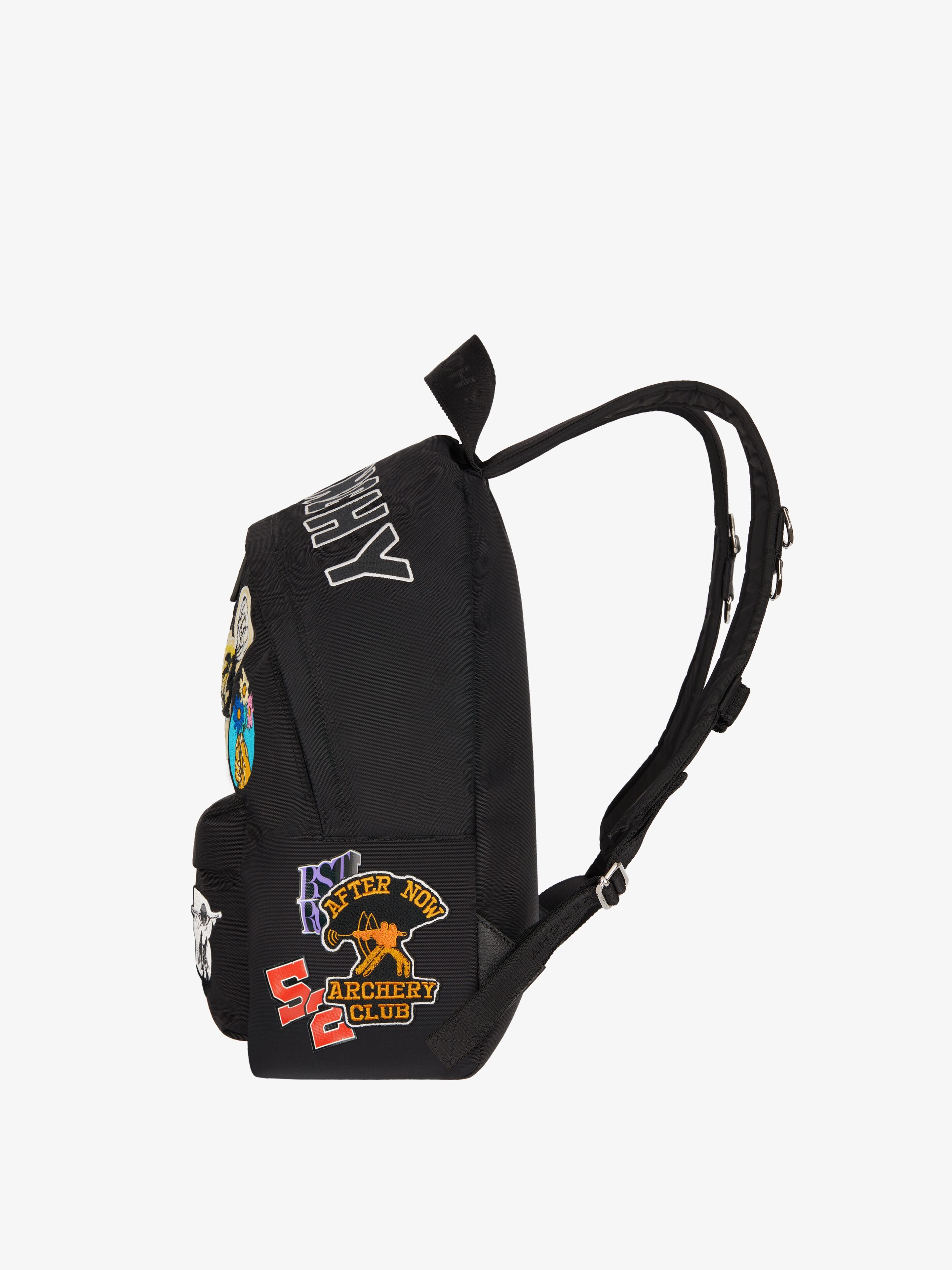 ESSENTIAL U BAGPACK IN NYLON WITH PATCHES - 3