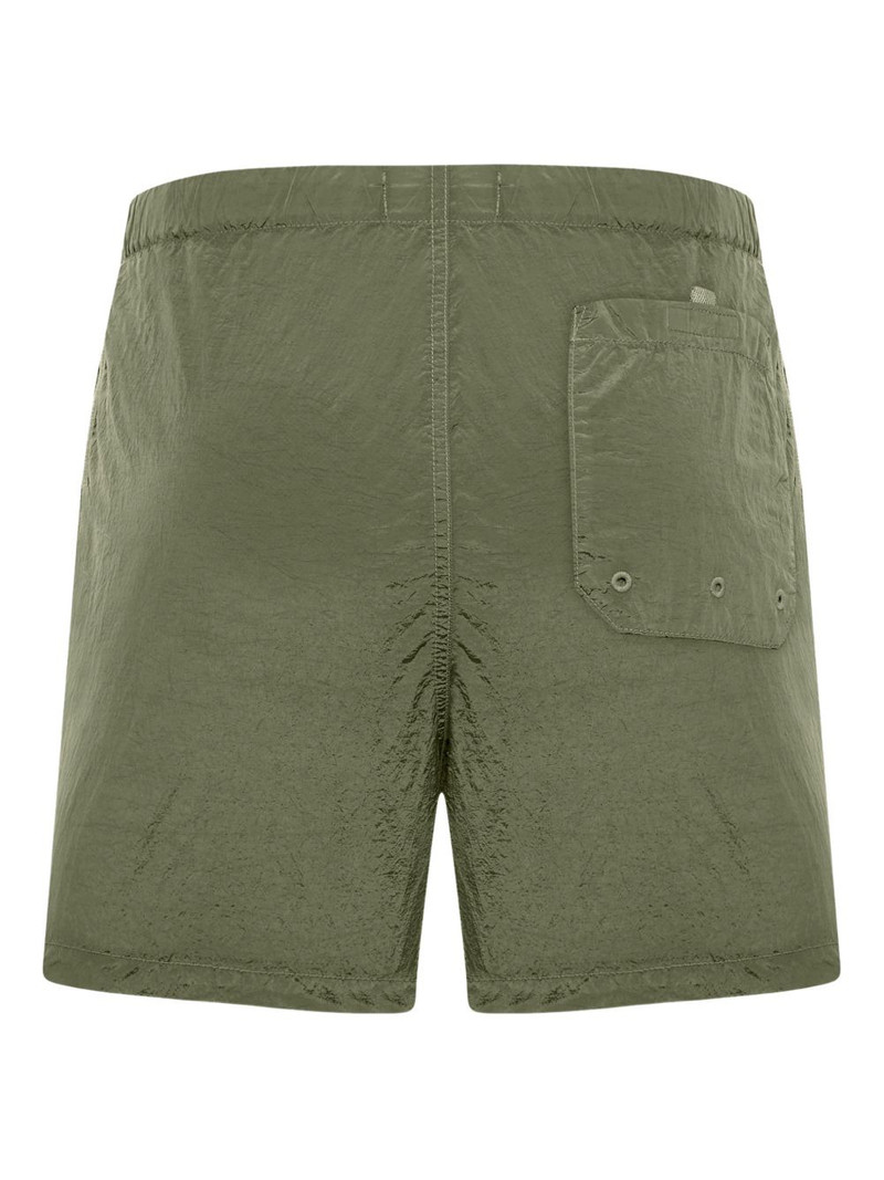 Stone Island drawstring patch shorts outlook