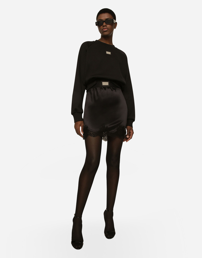 Technical jersey sweatshirt with Dolce&Gabbana tag 5