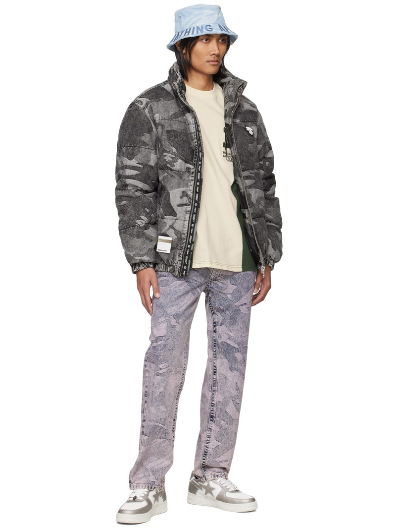 A BATHING APE® Silver STA #4 Sneakers outlook