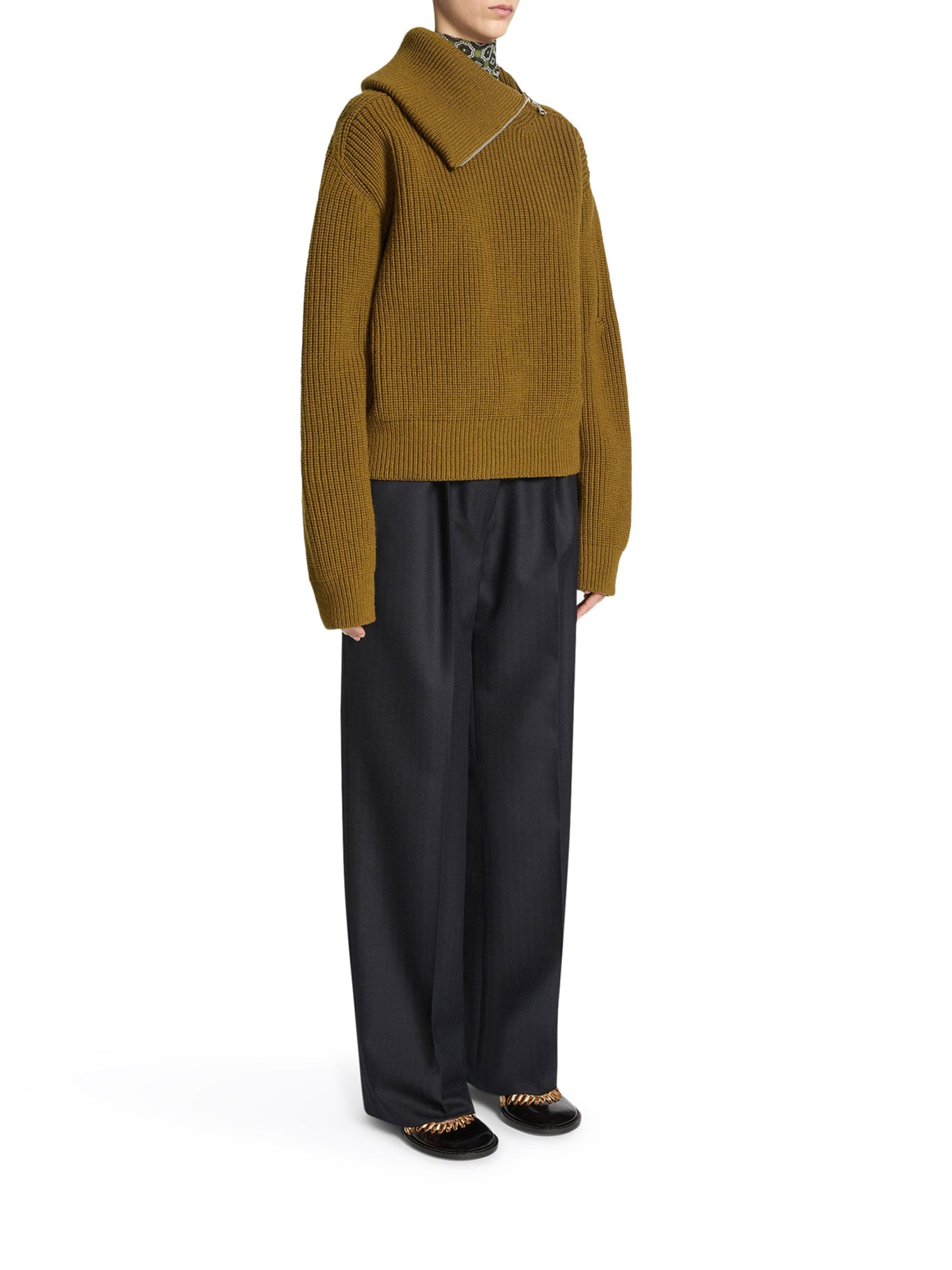 TAILORED WOOL TROUSERS - 4