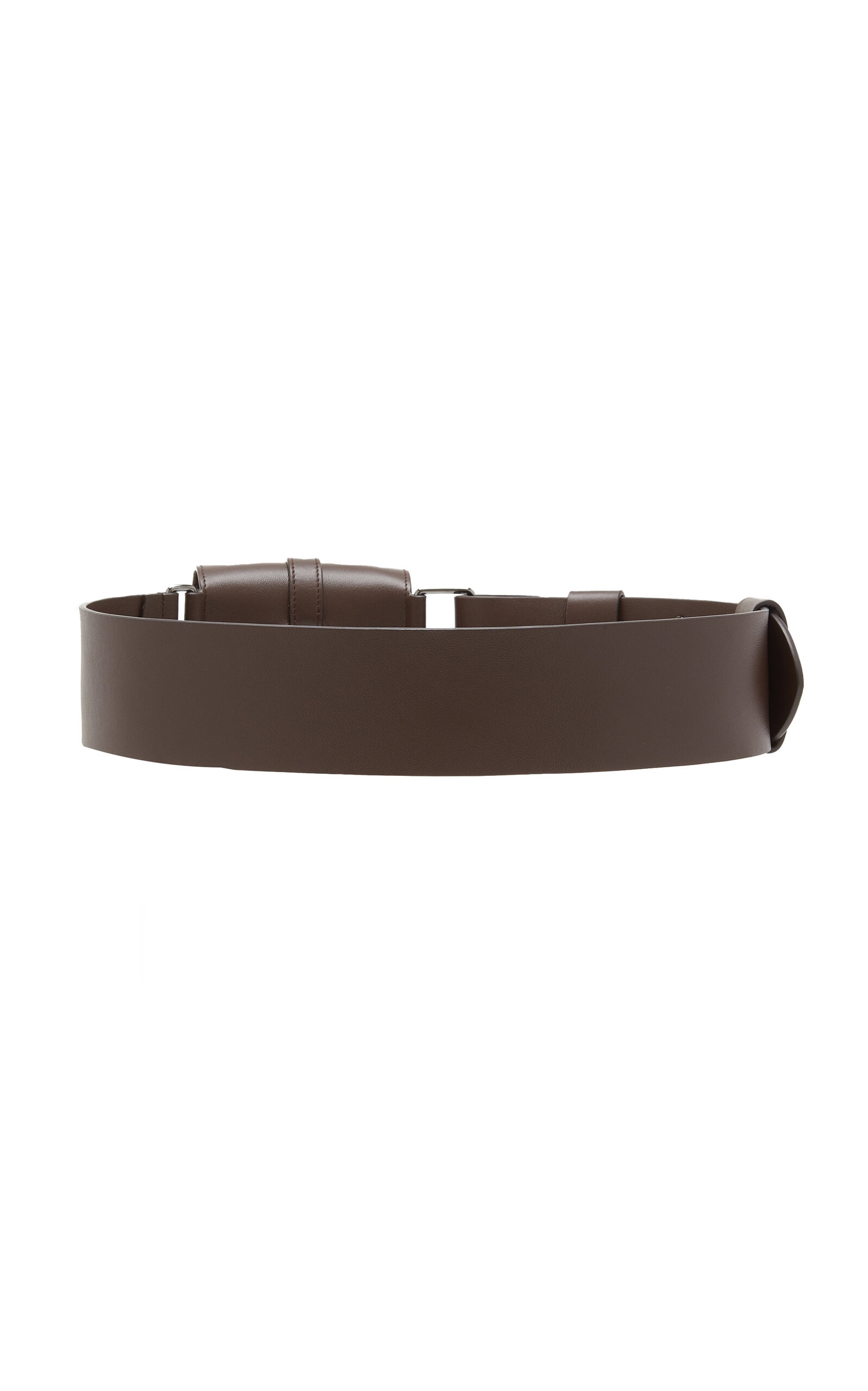 T Leather Belt Bag brown - 3