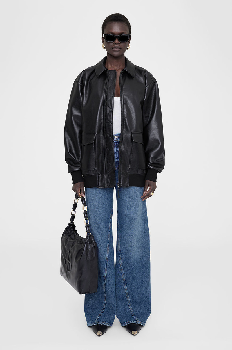 ANINE BING Kelanie Jacket - Black outlook
