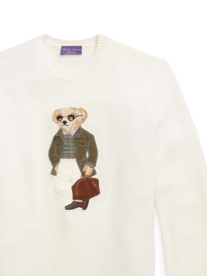 Ralph Lauren Polo Bear-embroidery jumper outlook