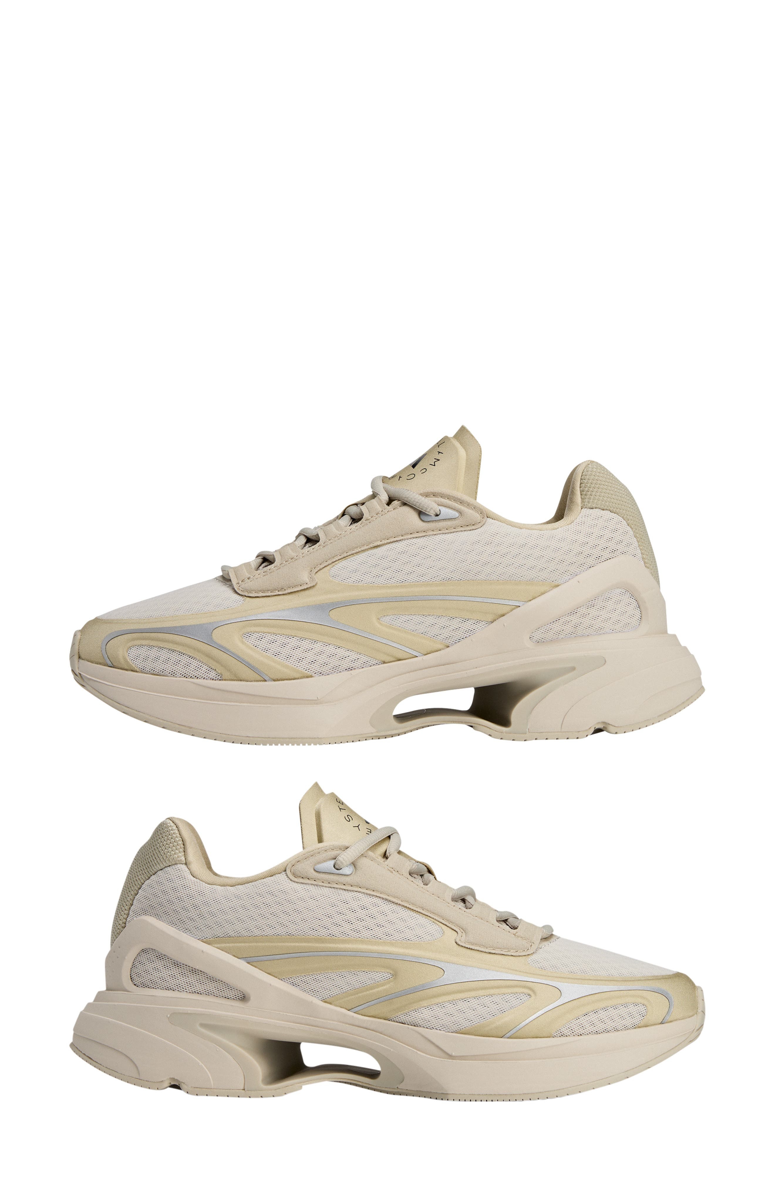 adidas by Stella McCartney Sportswear 2000 Sneaker in Clear Brown/black/Silver Met. at Nordstrom - 9