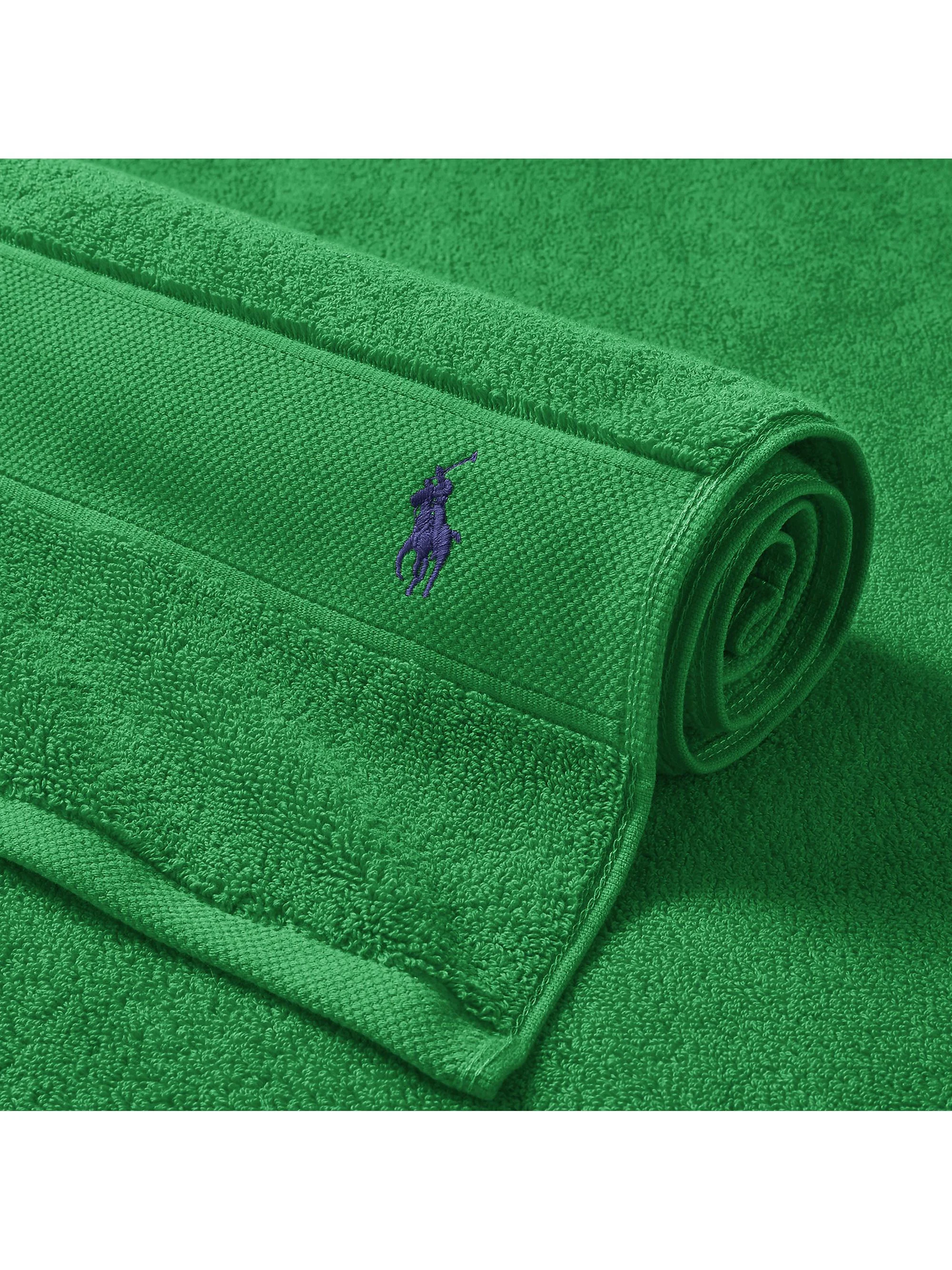 Polo Player Cotton Bath Mat - Billiard - 1