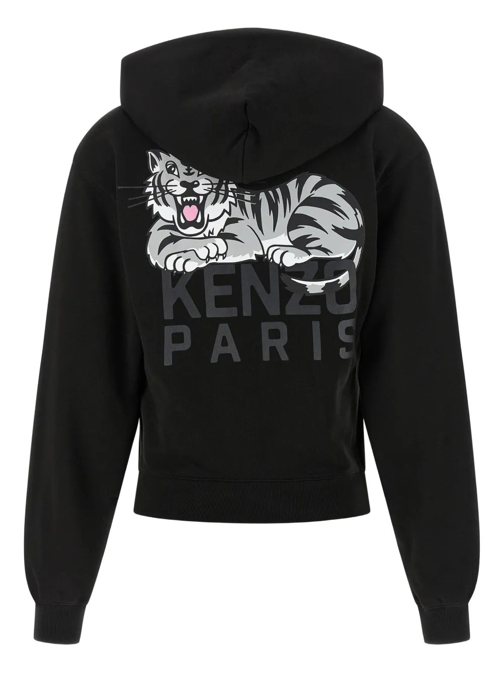 Kenzo Women Happy Tiger Zip-Up Hoodie - 2