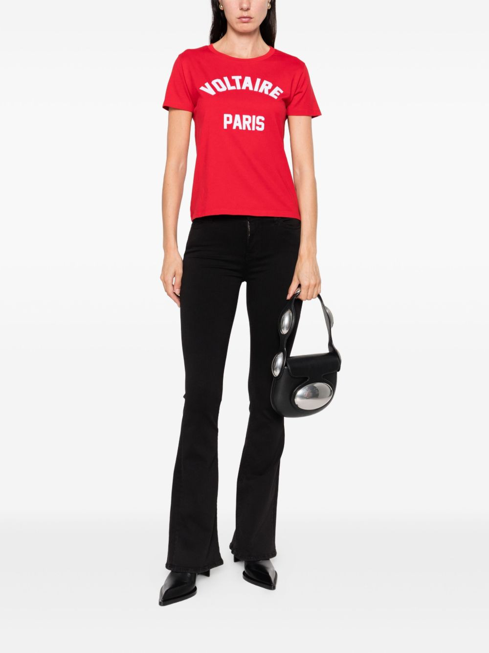 slogan-print T-shirt - 2