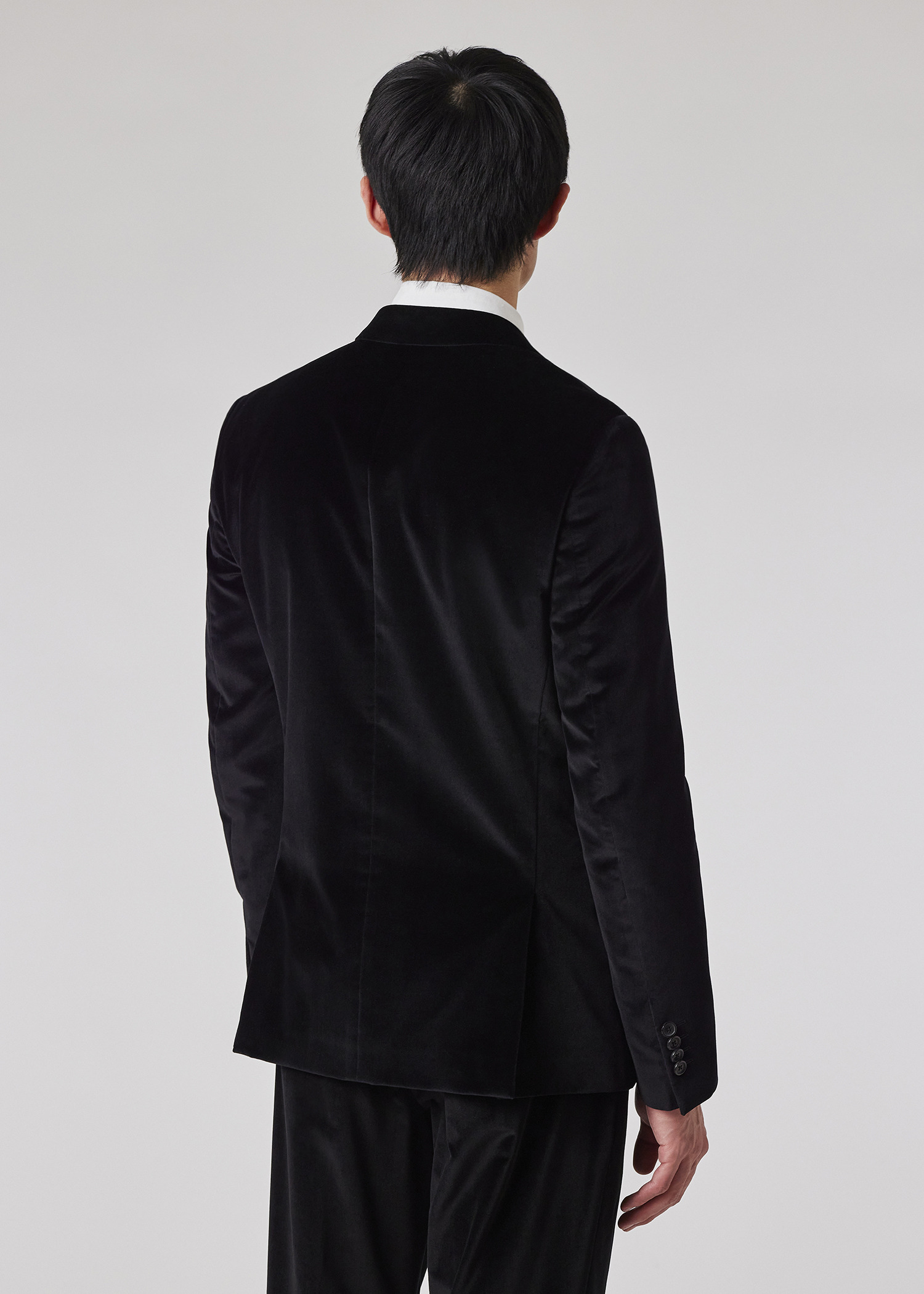 The Kensington - Slim-Fit Velvet Two-Button Blazer - 7