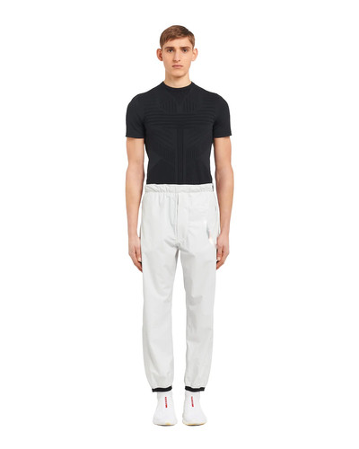 Prada Light Nylon wide-leg pants outlook