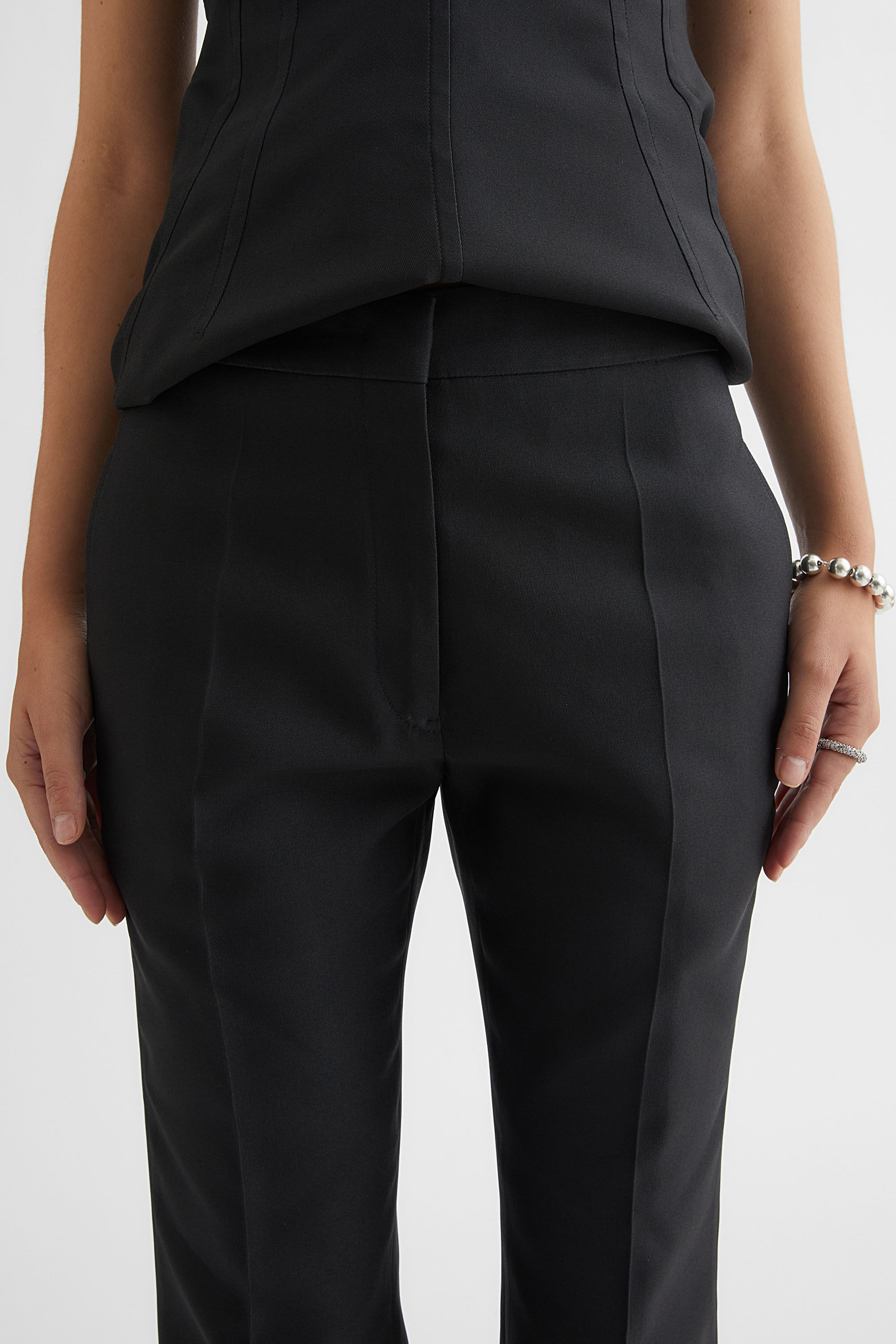 Techno Gabardine Tailored Trousers - 2