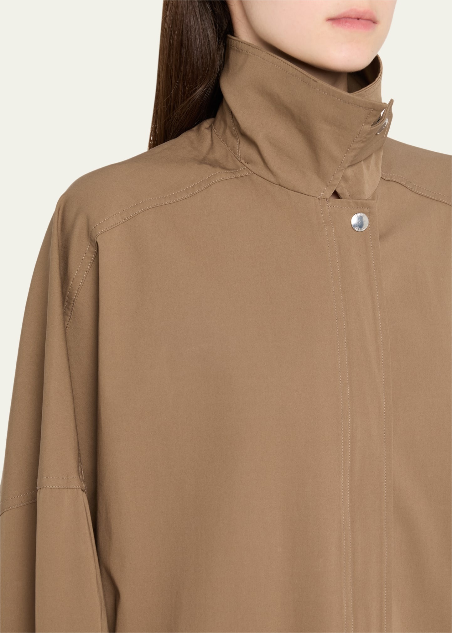 Oversized Trench Jacket - 5