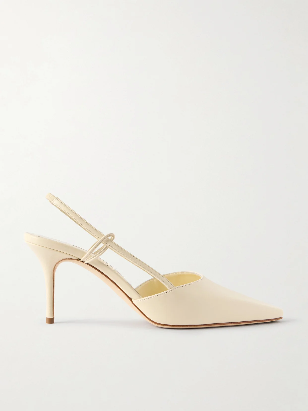Touki 70 Leather Slingback Pumps - 1