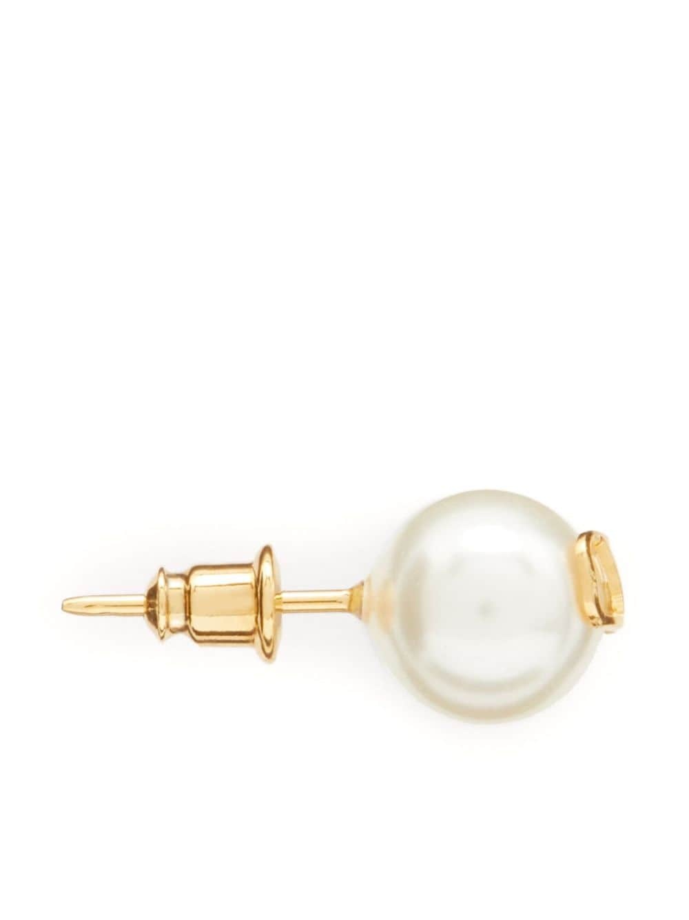 Vlogo pearl stud earrings - 4