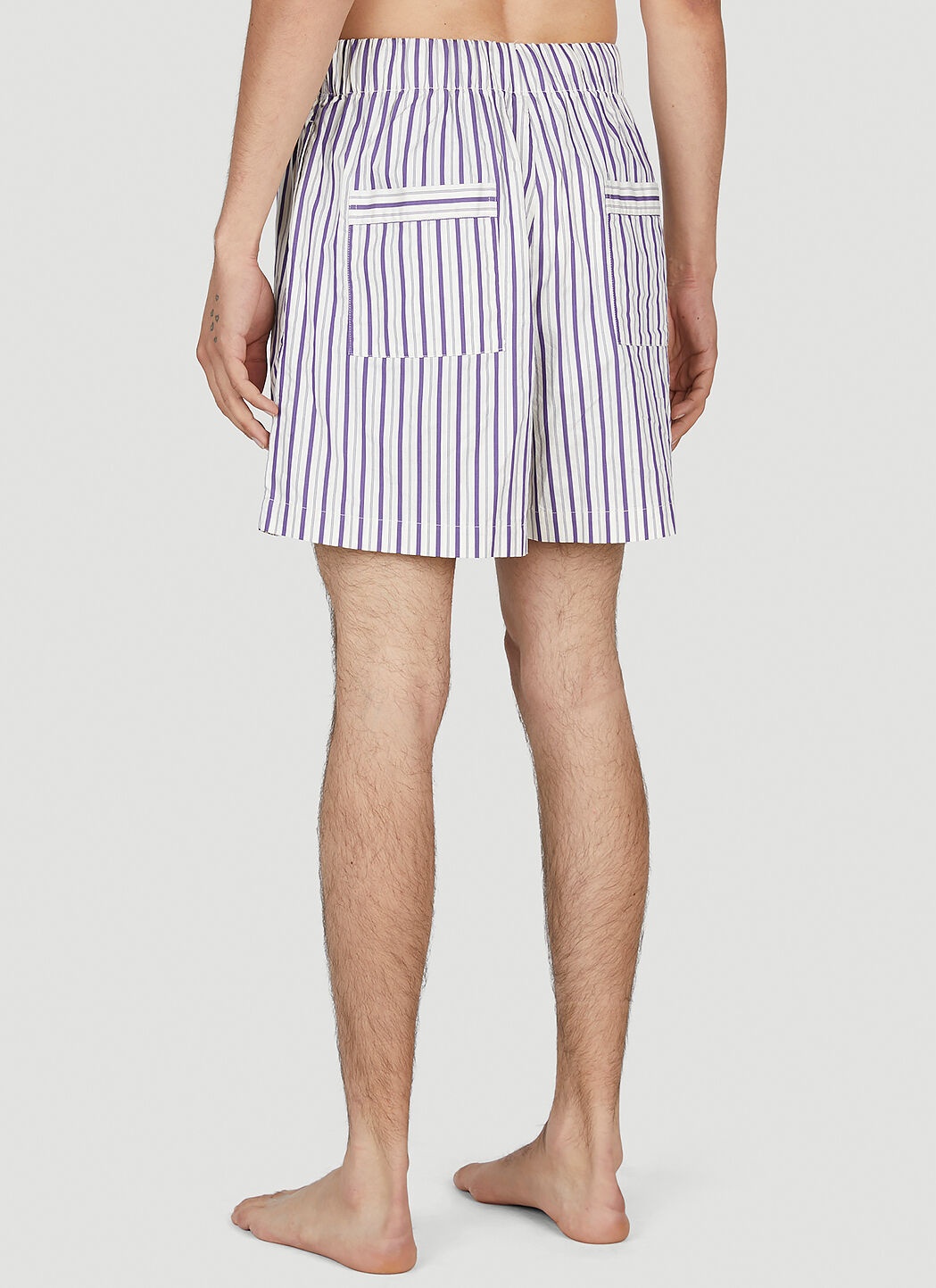 Lido Stripe Sleep Shorts - 4