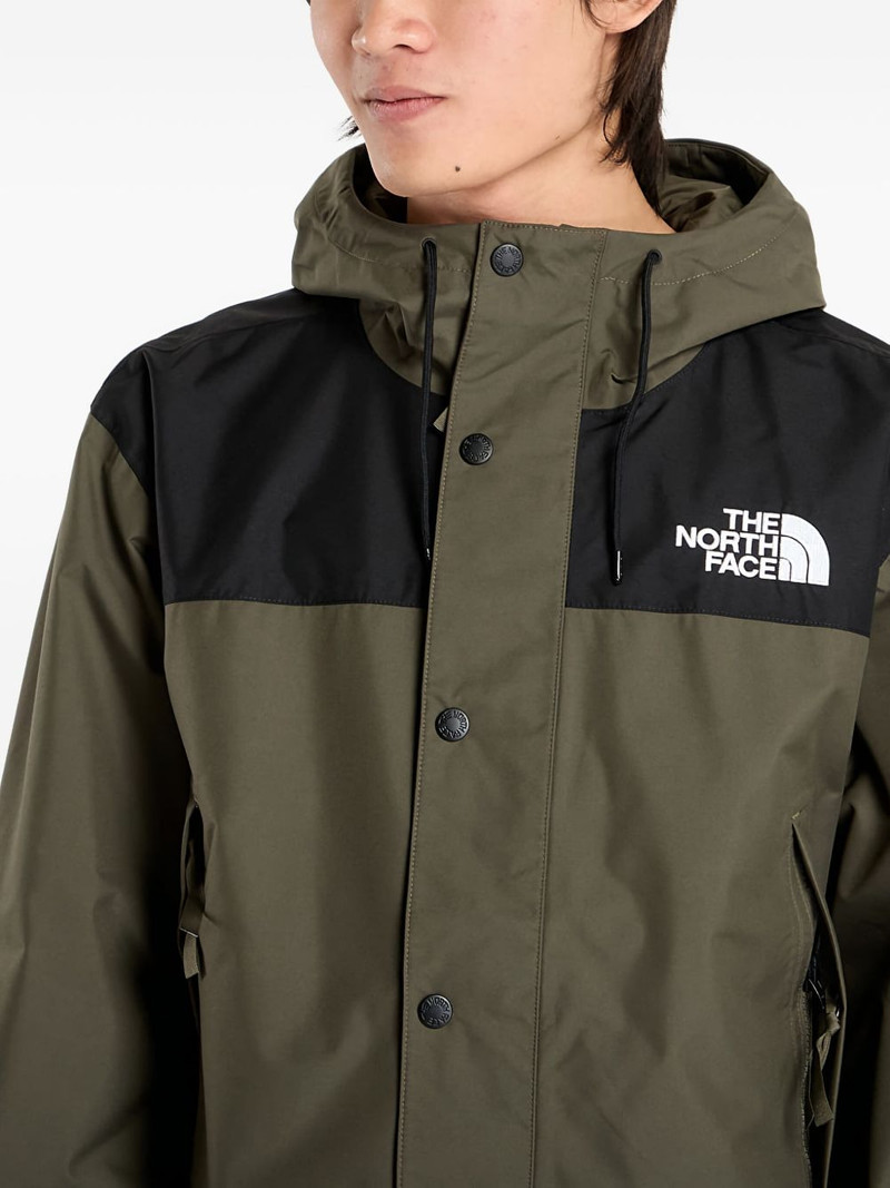 embroidered-logo jacket 4