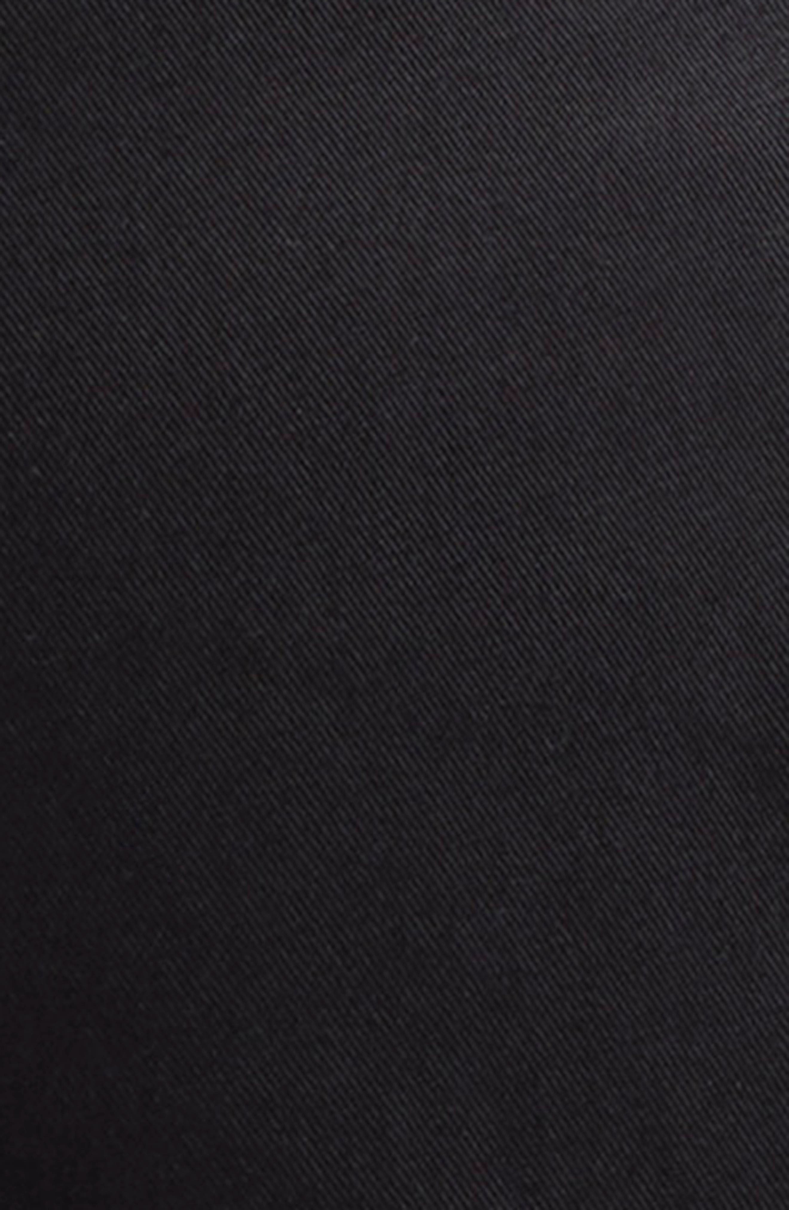Dolce&Gabbana Stretch Cotton Straight Leg Pants in N0000 Nero at Nordstrom - 7