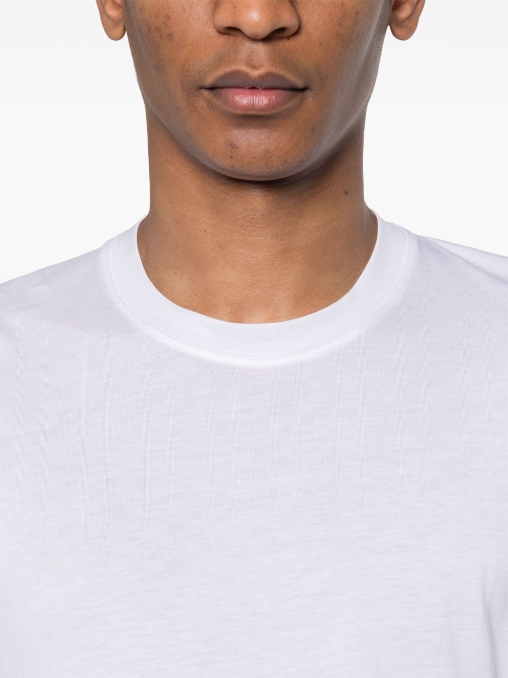 logo-embroidered T-shirt - 5