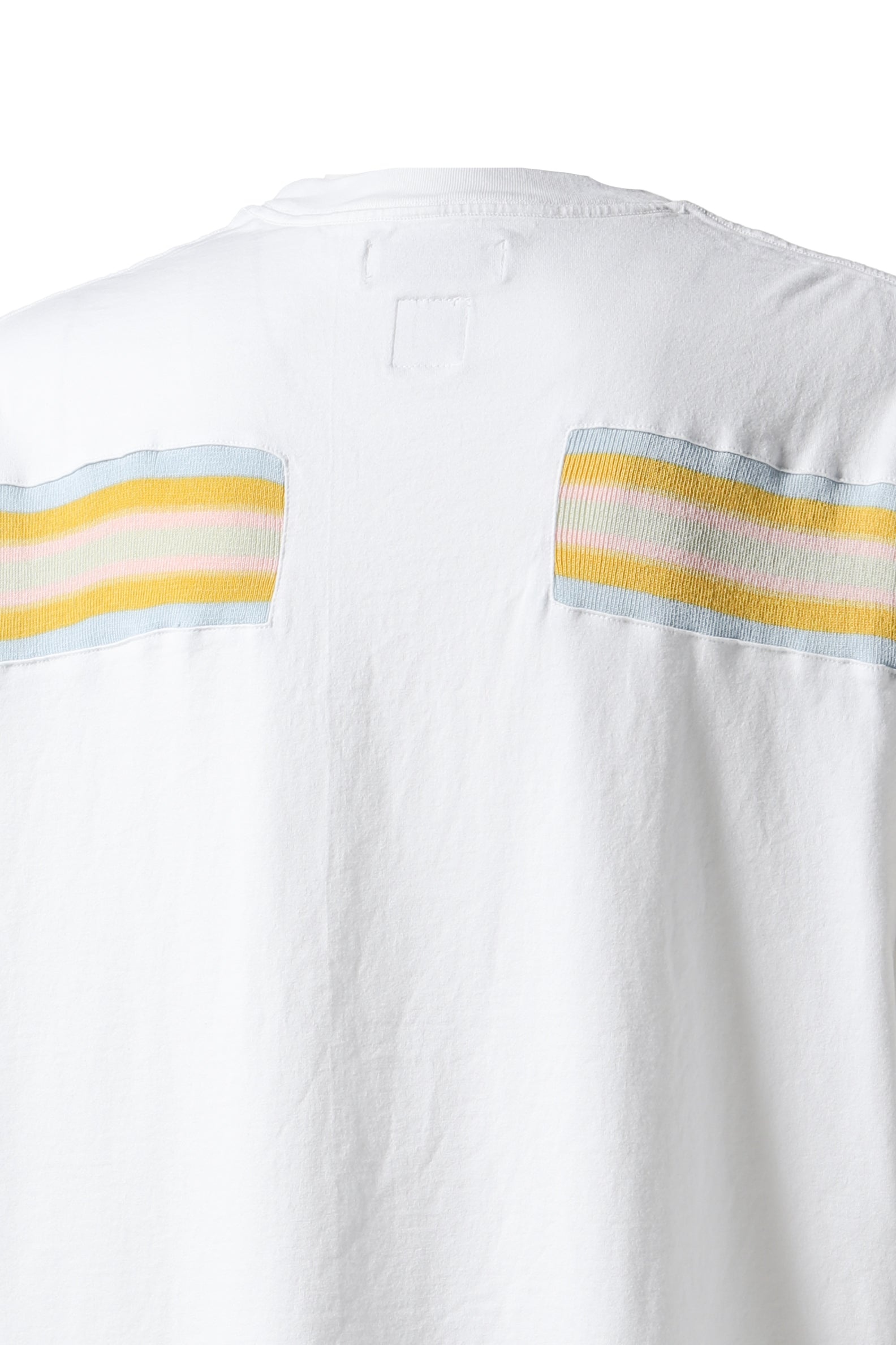 RIB BIG TEE / WHT - 4