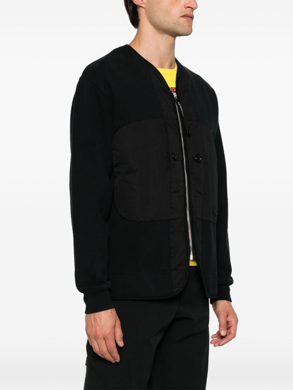 logo-embroidered jacket - 3