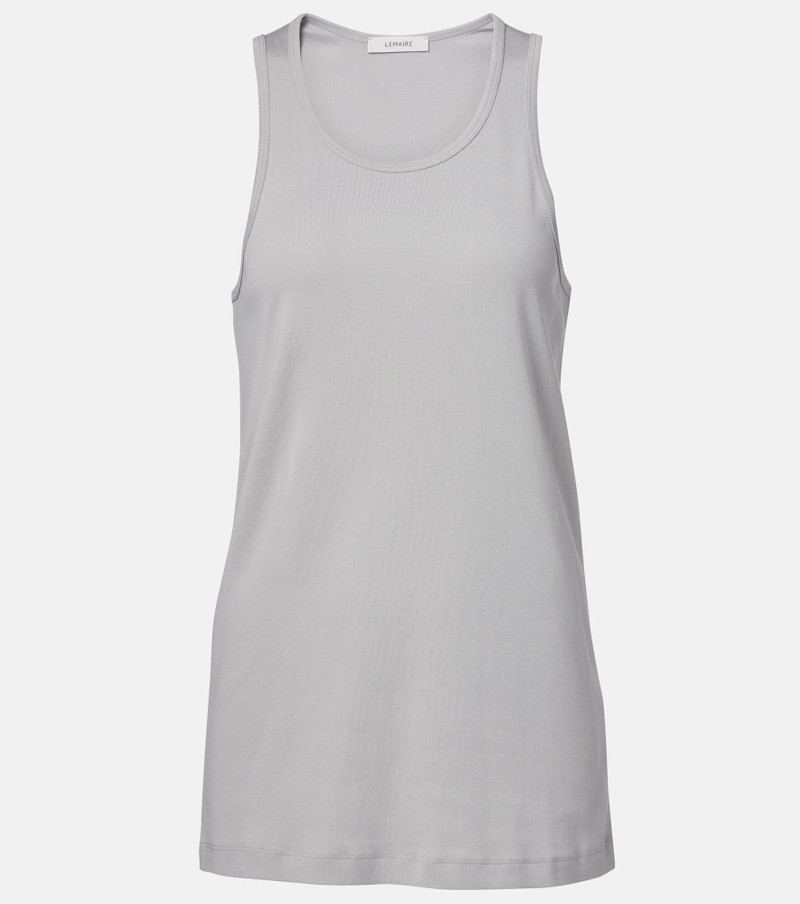 Cotton jersey tank top - 1