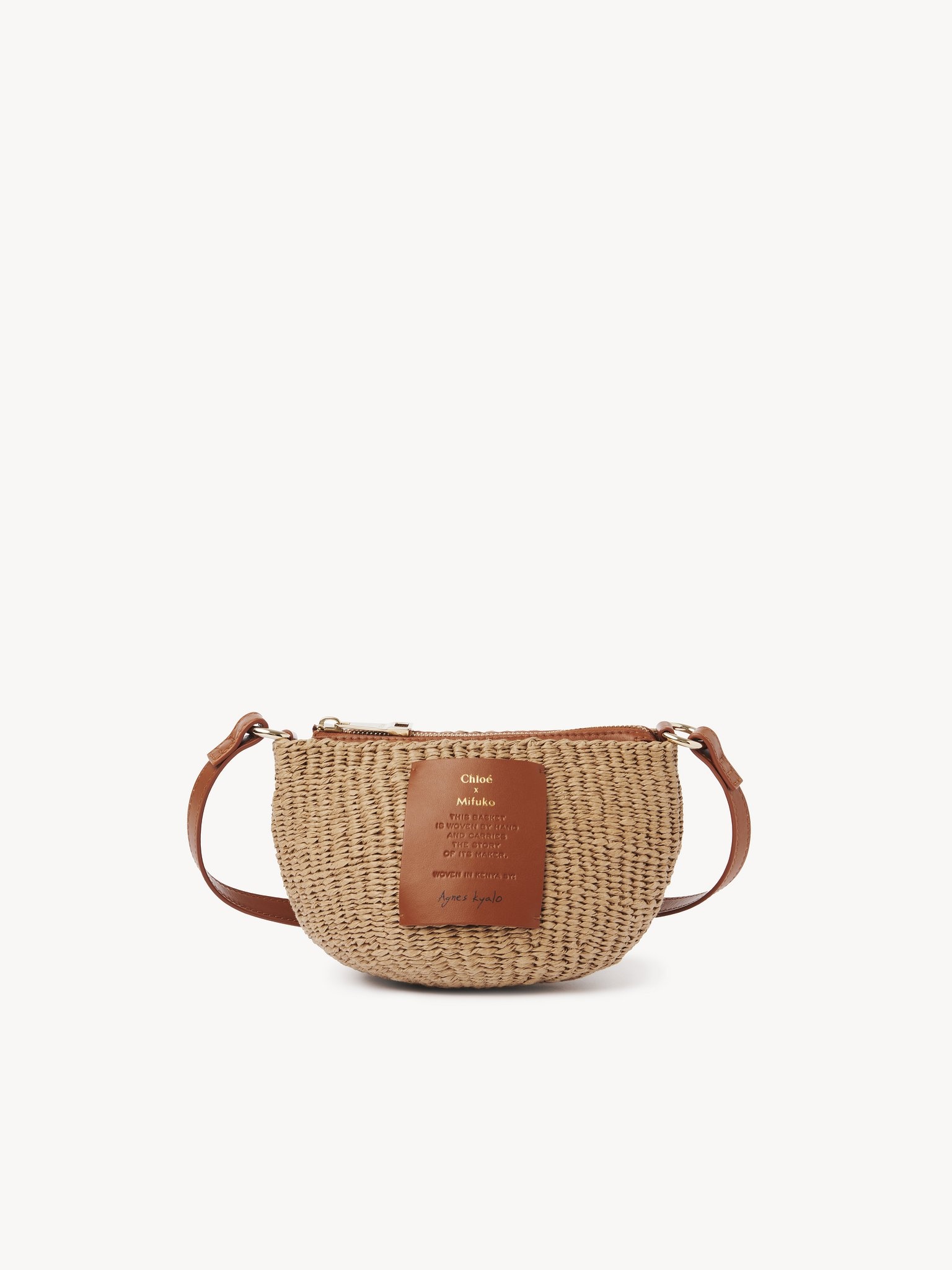 CHLOÉ ZIPPERED MINI BASKET - 1