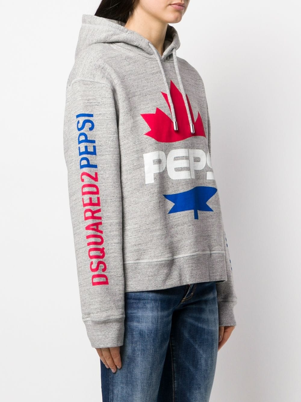 #D2XPepsi logo print hoodie - 3