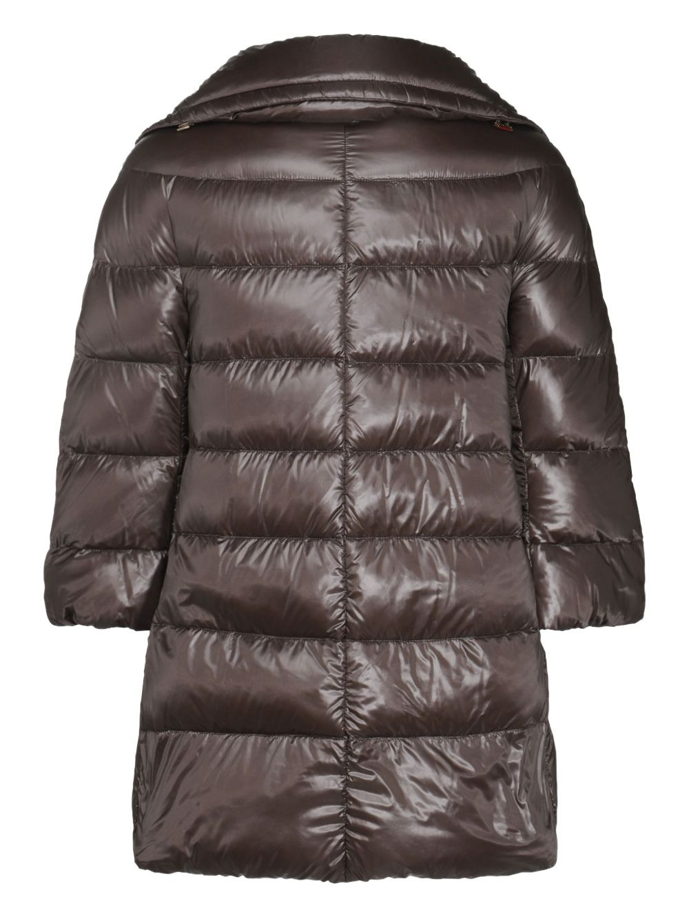 padded zipped coat - 2